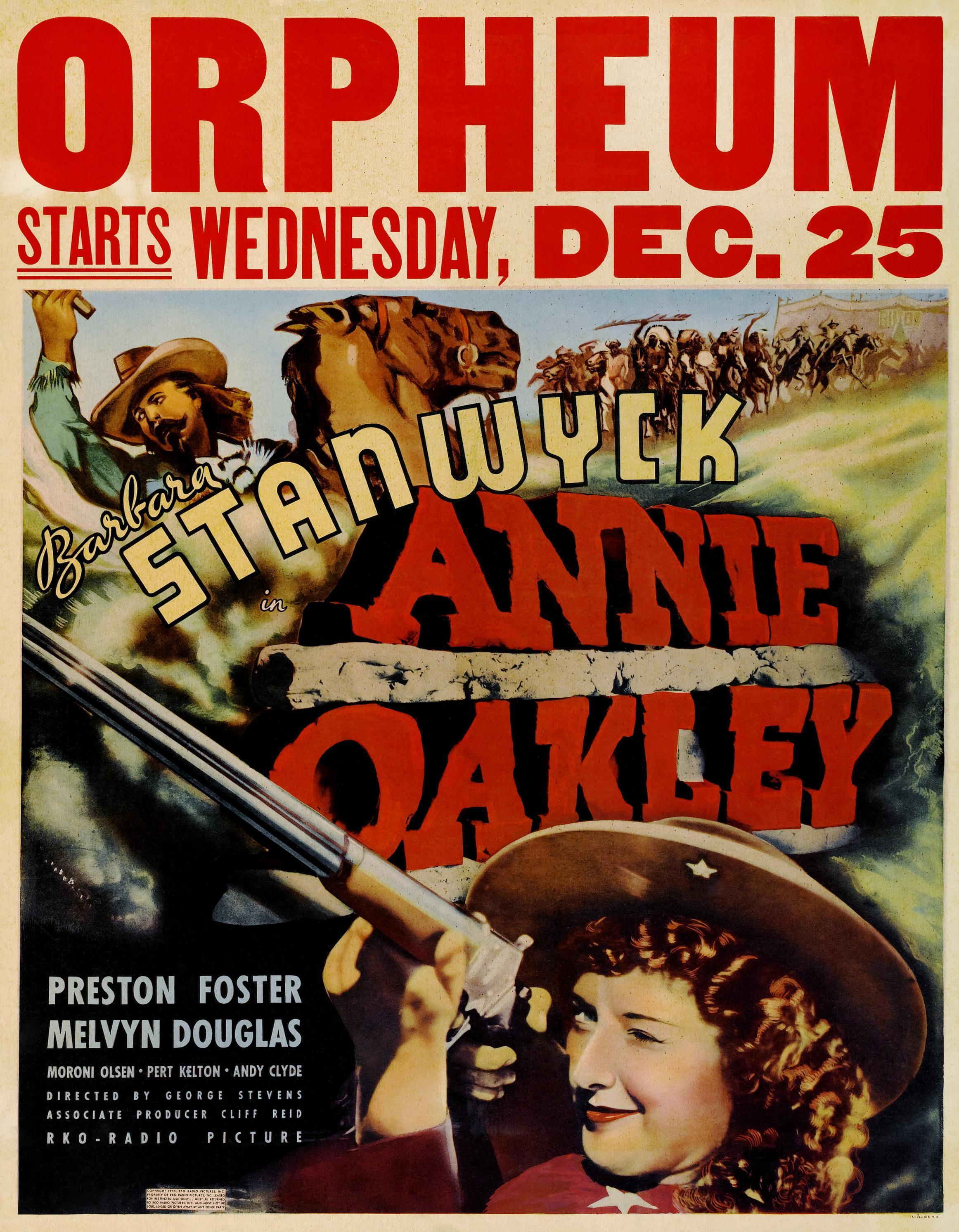 Постер фильма Энни Окли | Annie Oakley