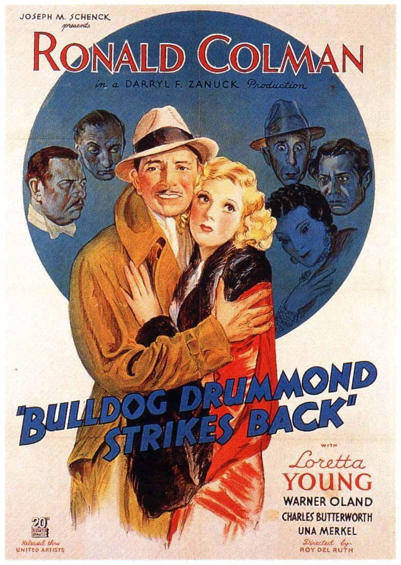 Постер фильма Bulldog Drummond Strikes Back