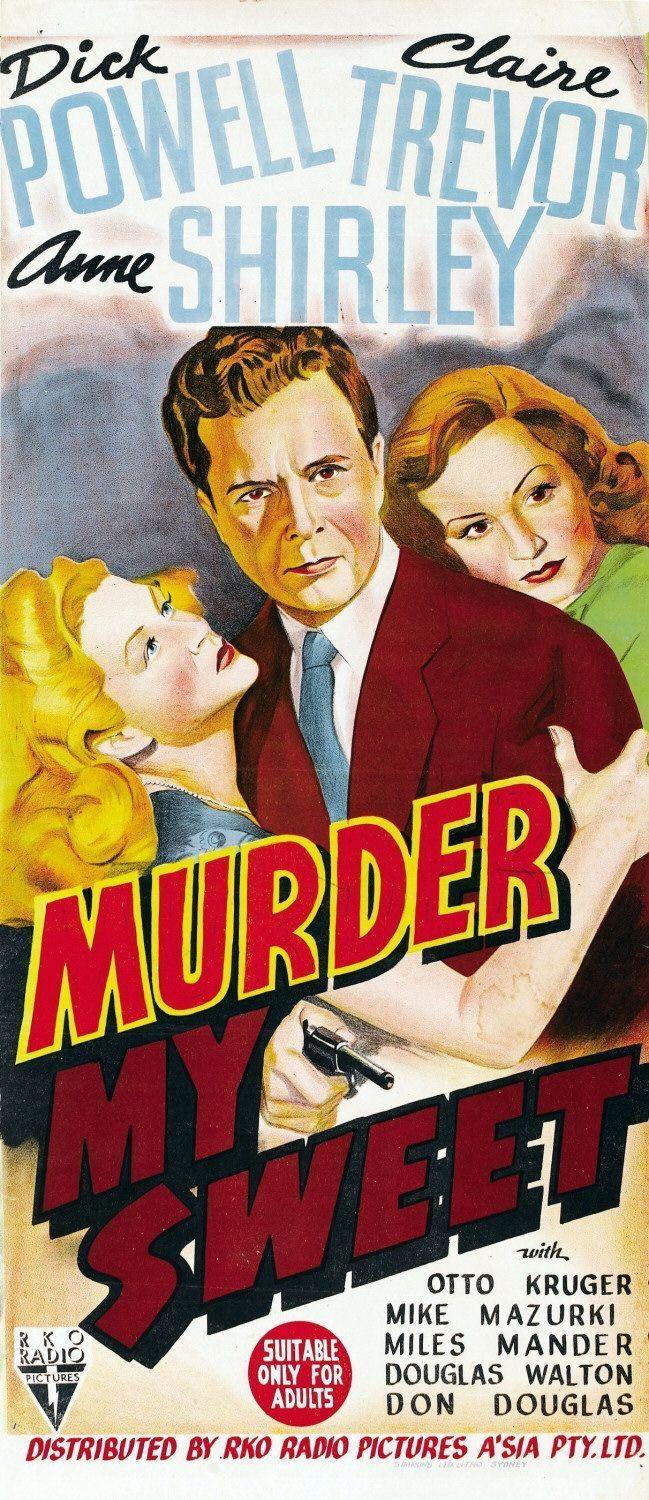 Постер фильма Это убийство, моя милочка | Murder, My Sweet