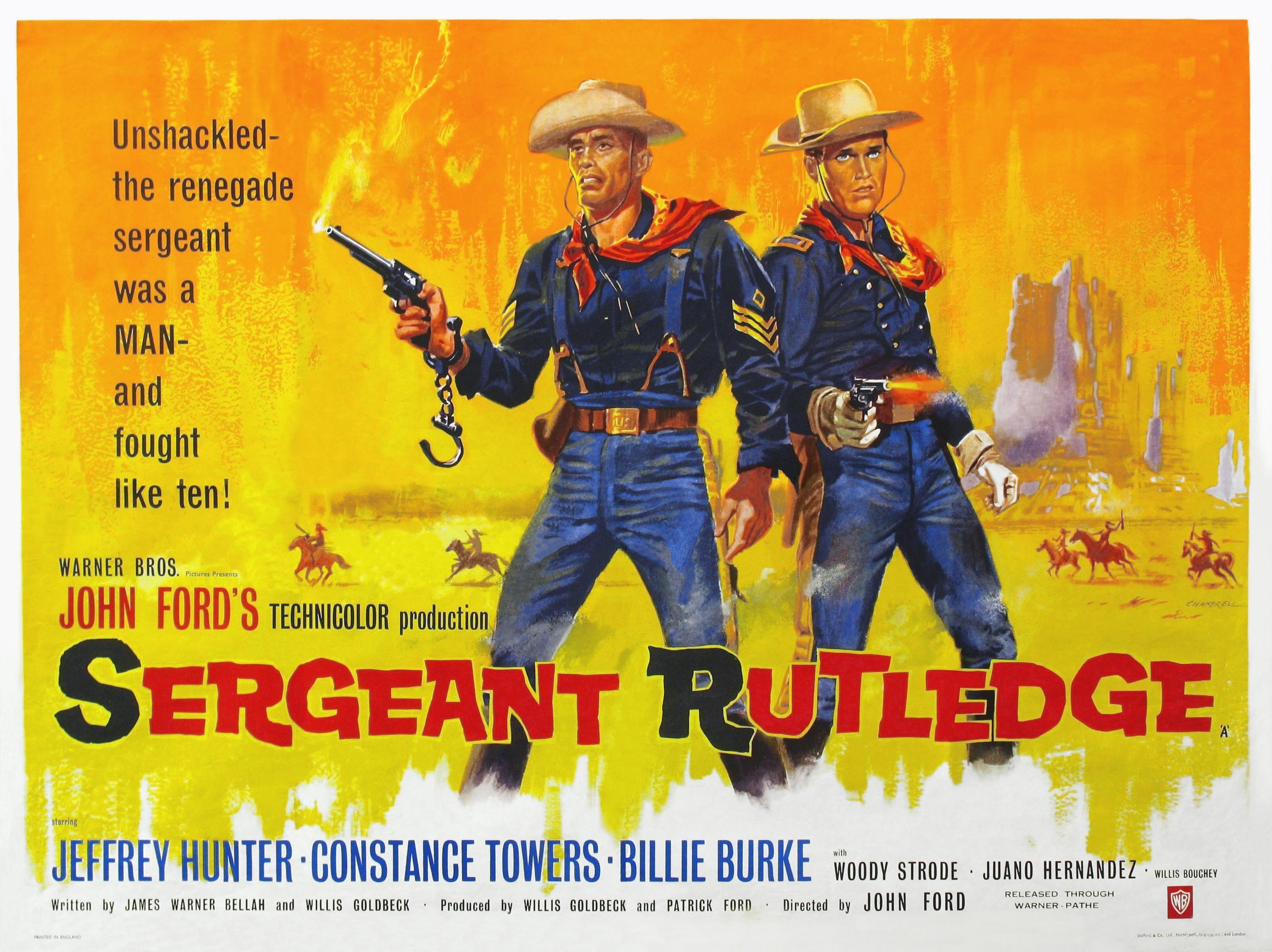 Постер фильма Сержант Ретледж | Sergeant Rutledge