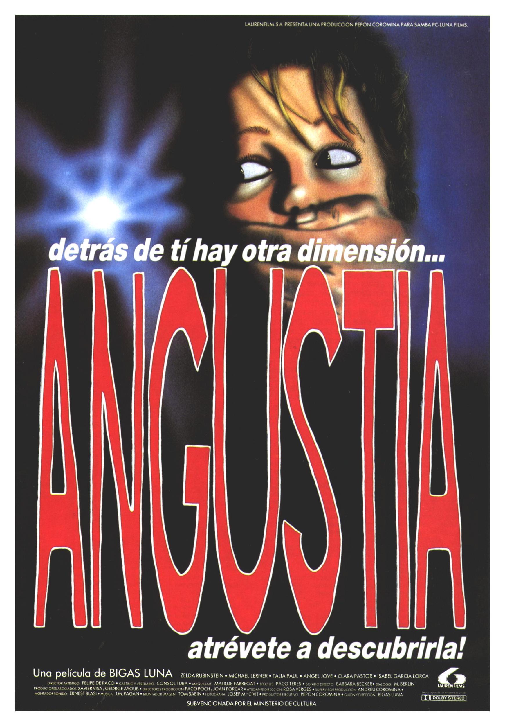 Постер фильма Страх | Angustia