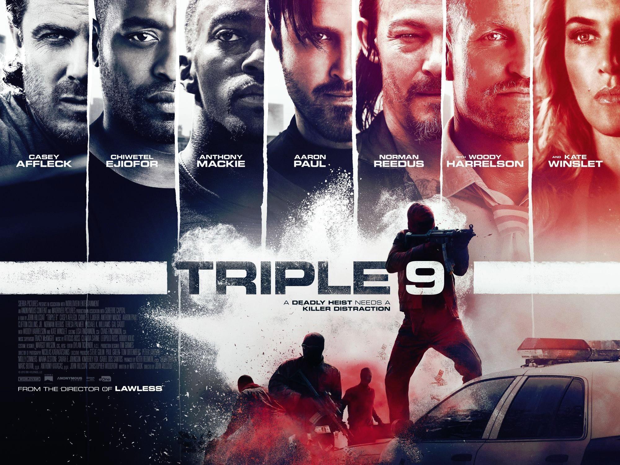 Постер фильма Три девятки | Triple 9