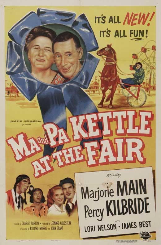 Постер фильма Ma and Pa Kettle at the Fair