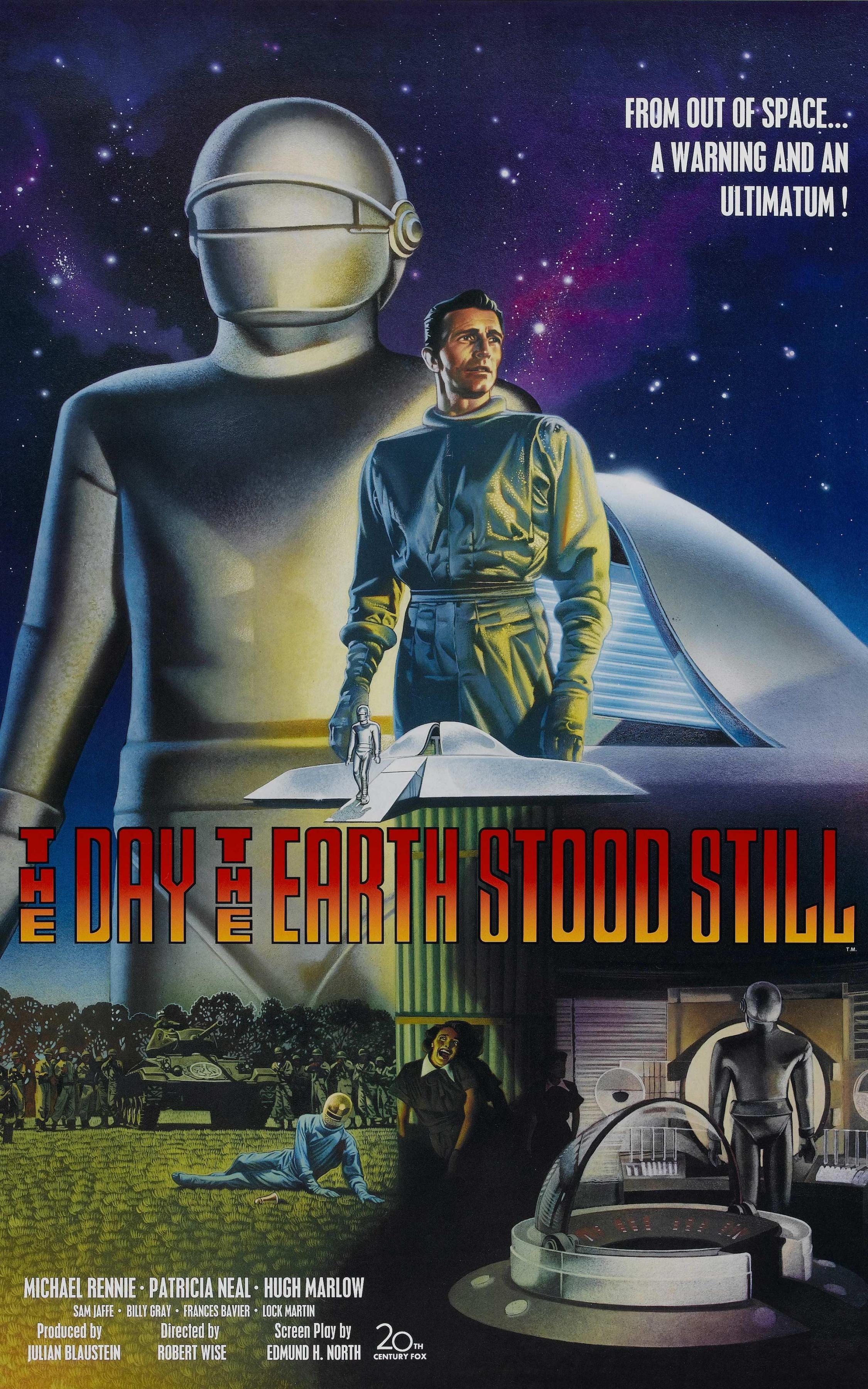 Постер фильма День, когда остановилась Земля | Day the Earth Stood Still