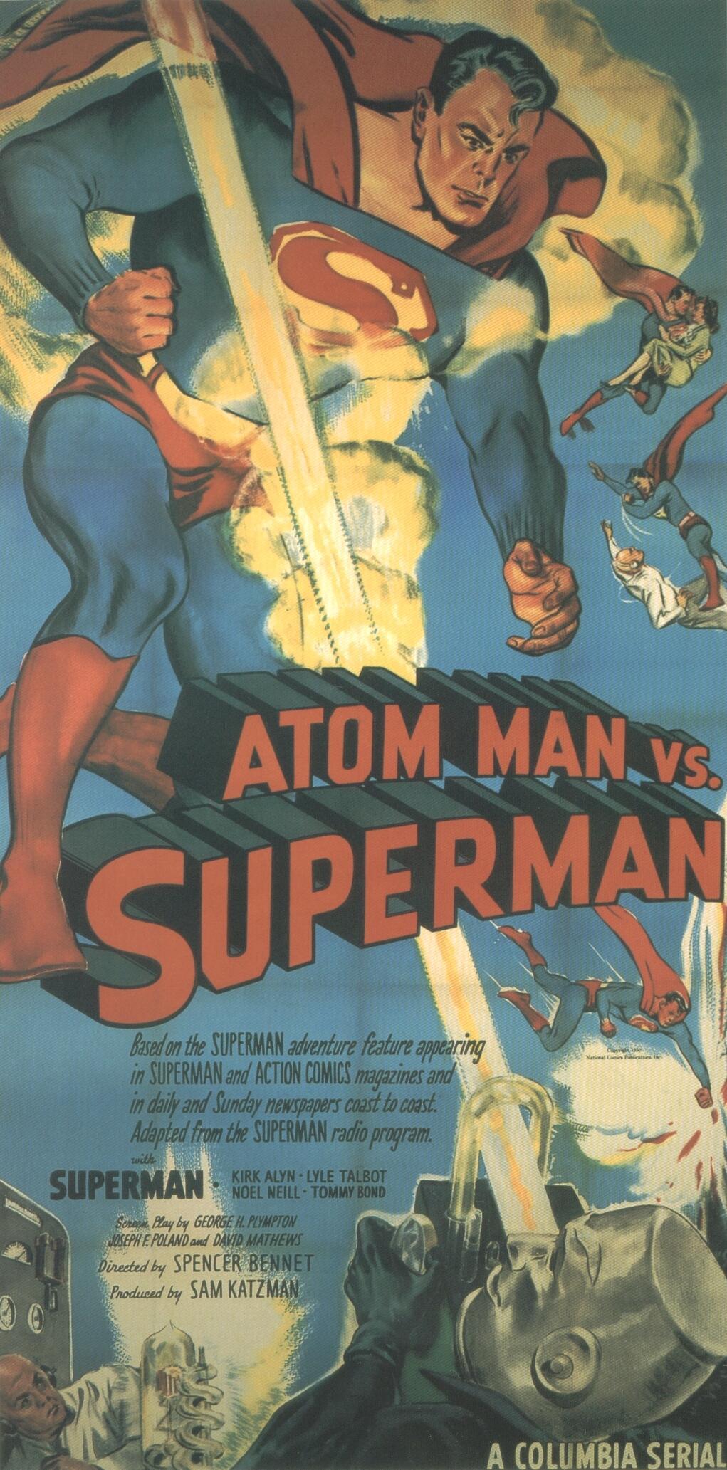 Постер фильма Атомный Человек против Супермена | Atom Man vs. Superman