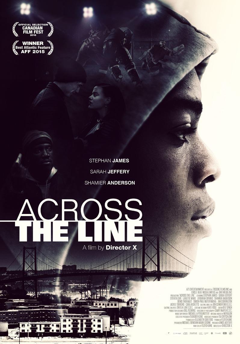 Постер фильма Across the Line