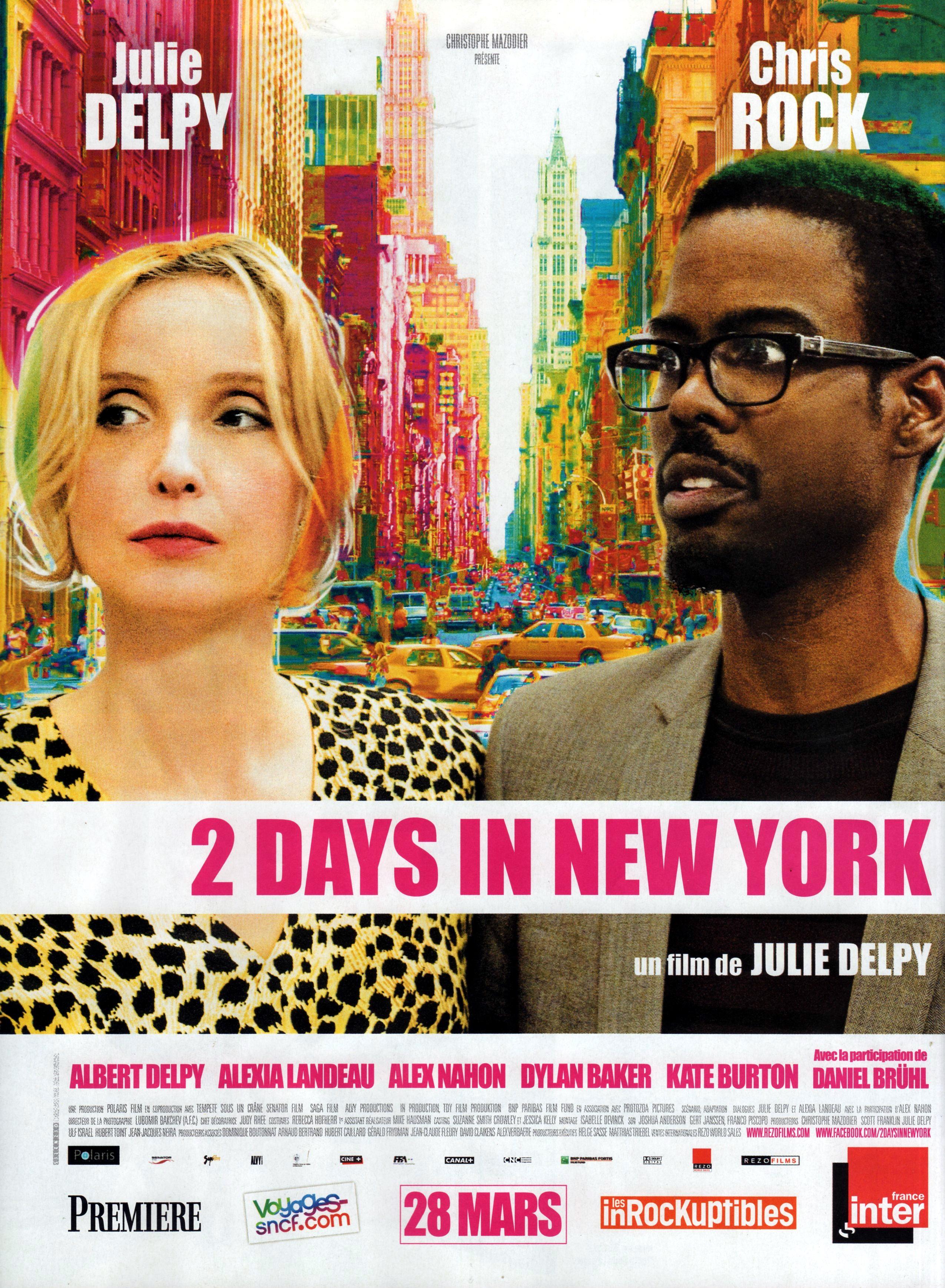 Постер фильма Два дня в Нью-Йорке | 2 Days in New York