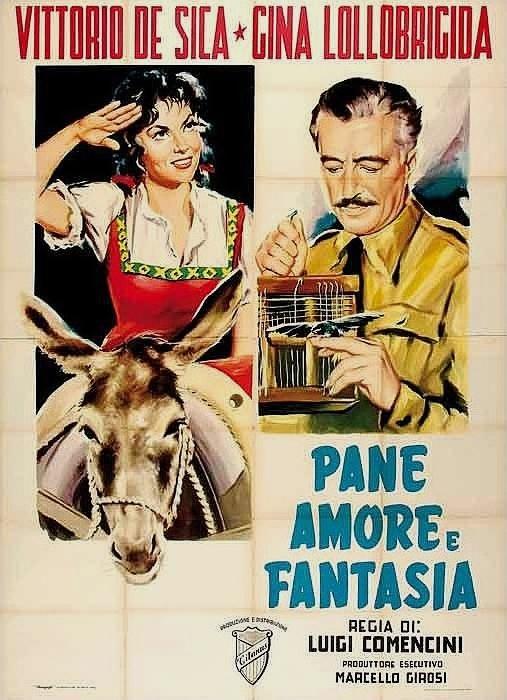 Постер фильма Хлеб, любовь и фантазия | Pane, amore e fantasia