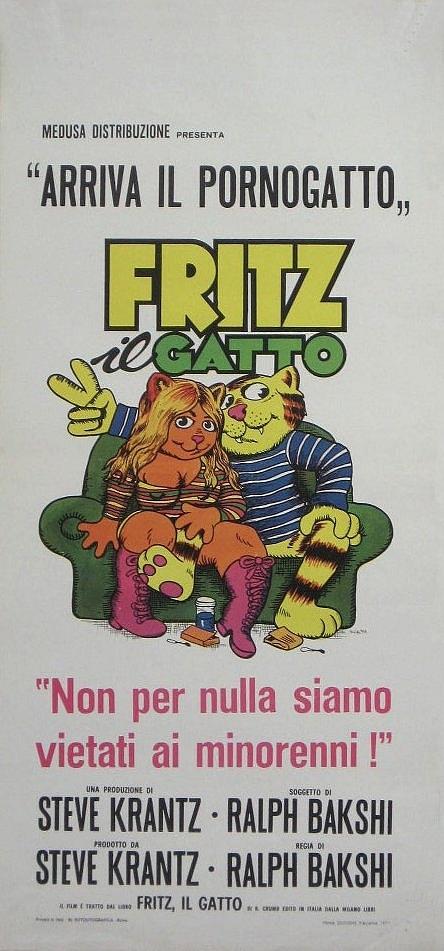 Постер фильма Fritz the Cat