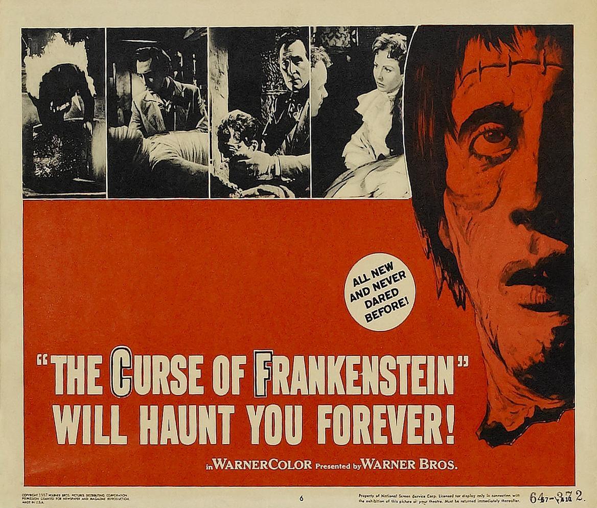 Постер фильма Проклятие Франкенштейна | Curse of Frankenstein