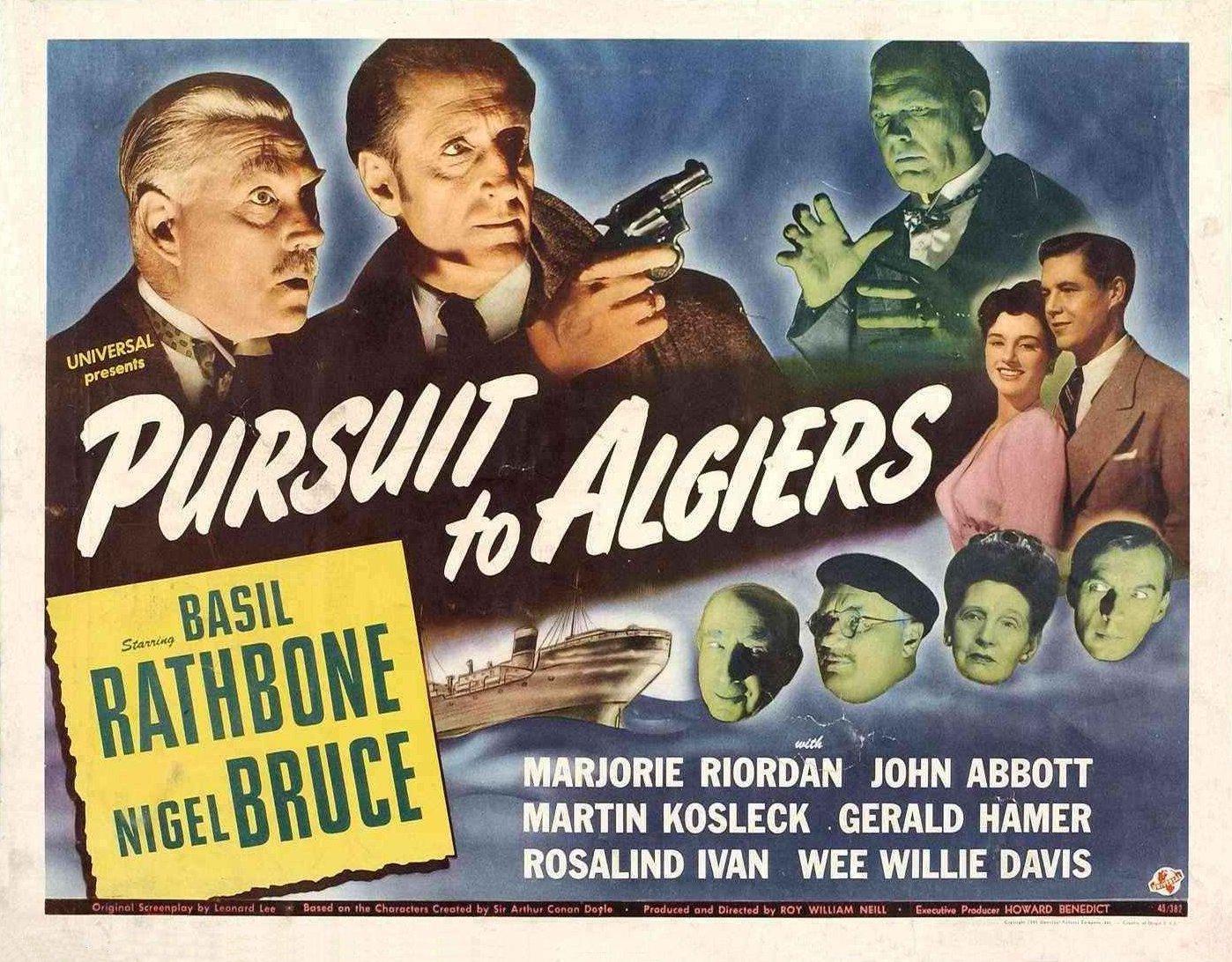 Постер фильма Pursuit to Algiers