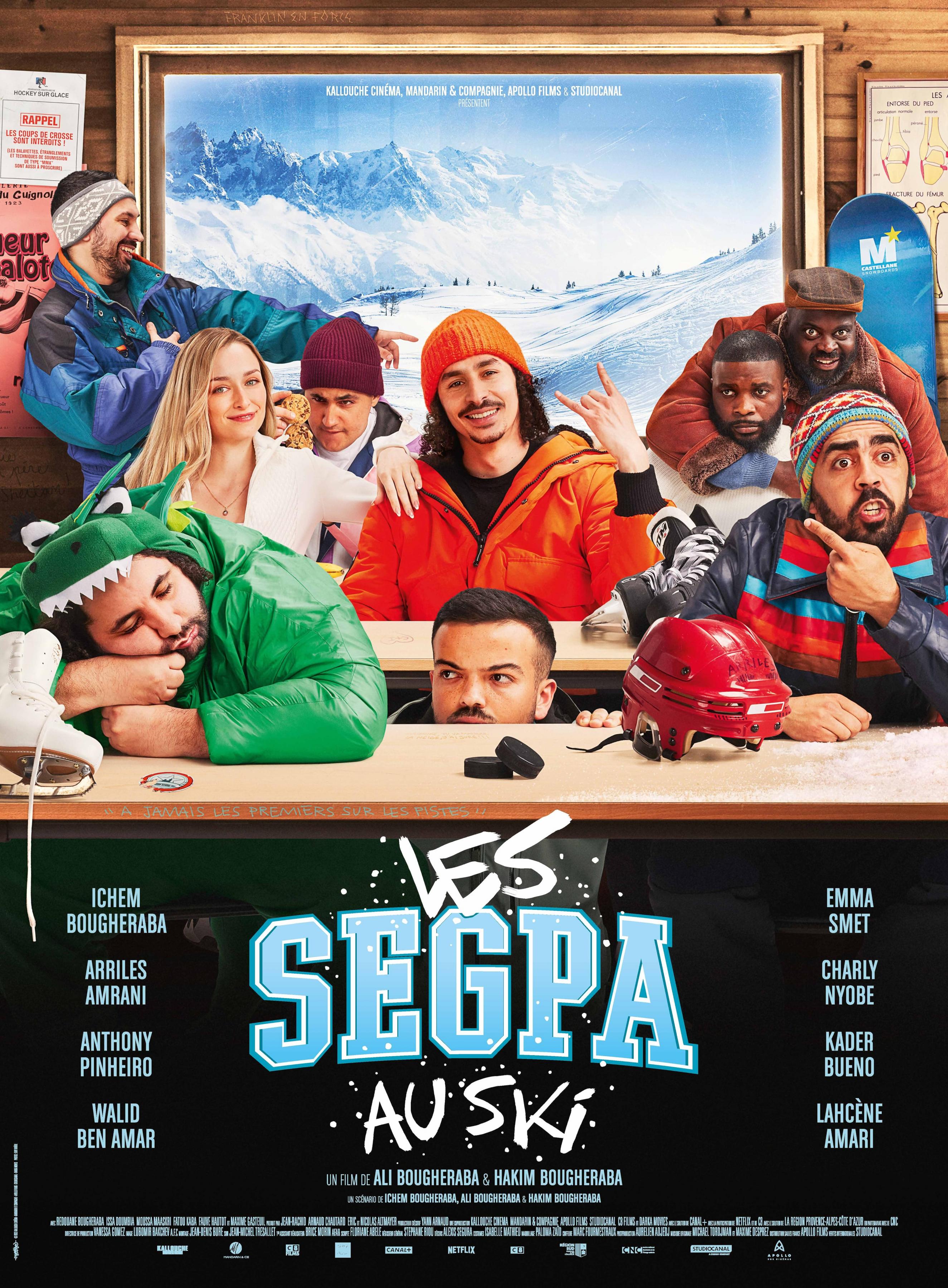 Постер фильма Les Segpa au ski
