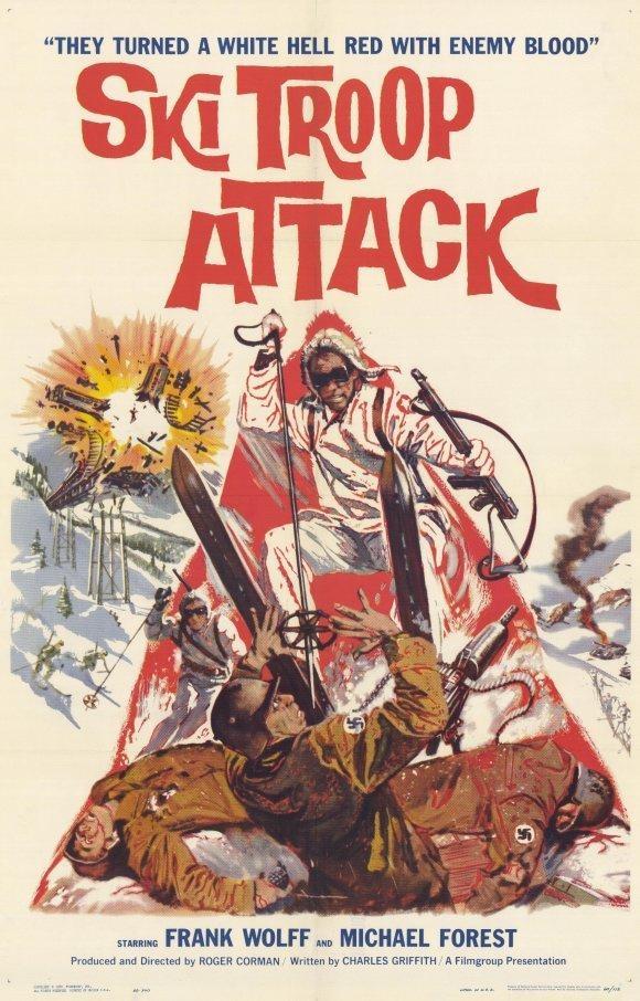 Постер фильма Атака горнолыжной бригады | Ski Troop Attack