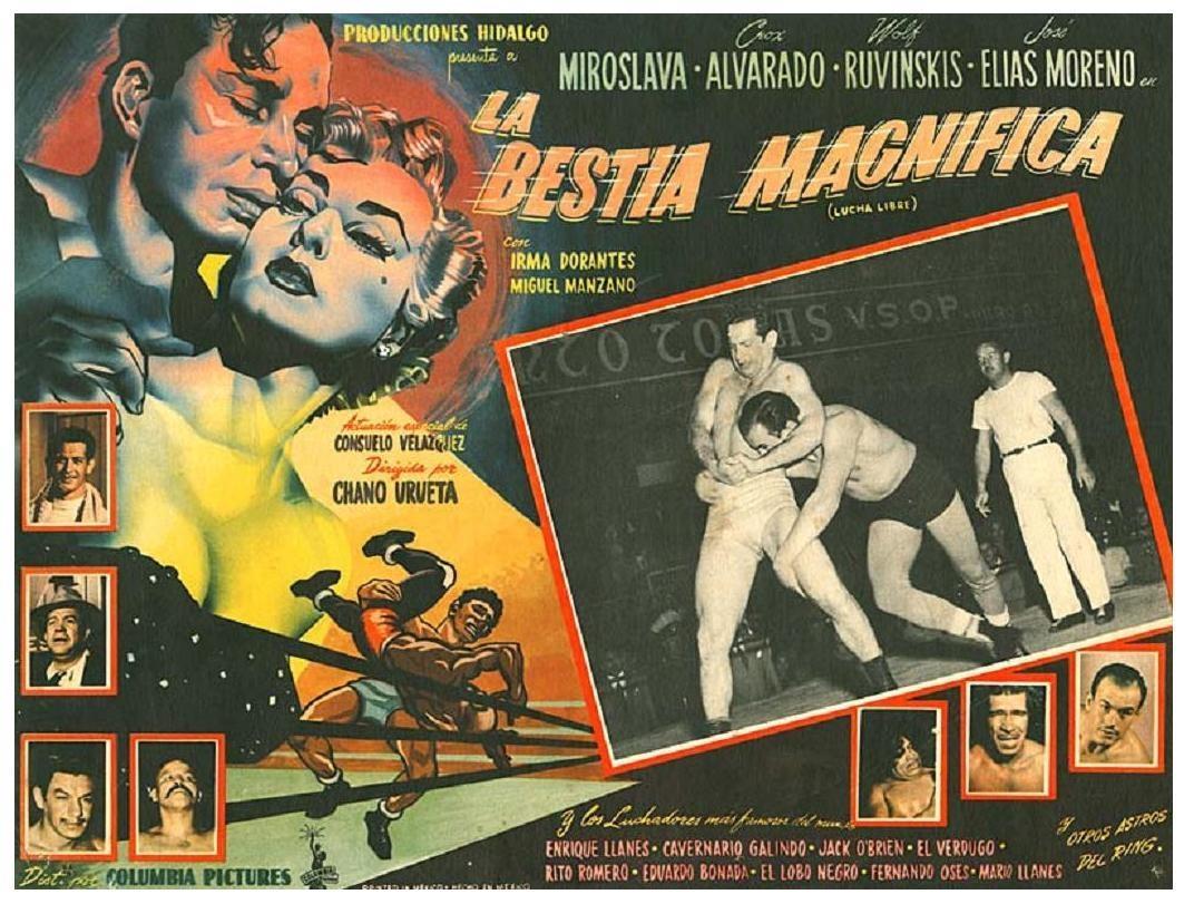 Постер фильма bestia magnifica (Lucha libre)