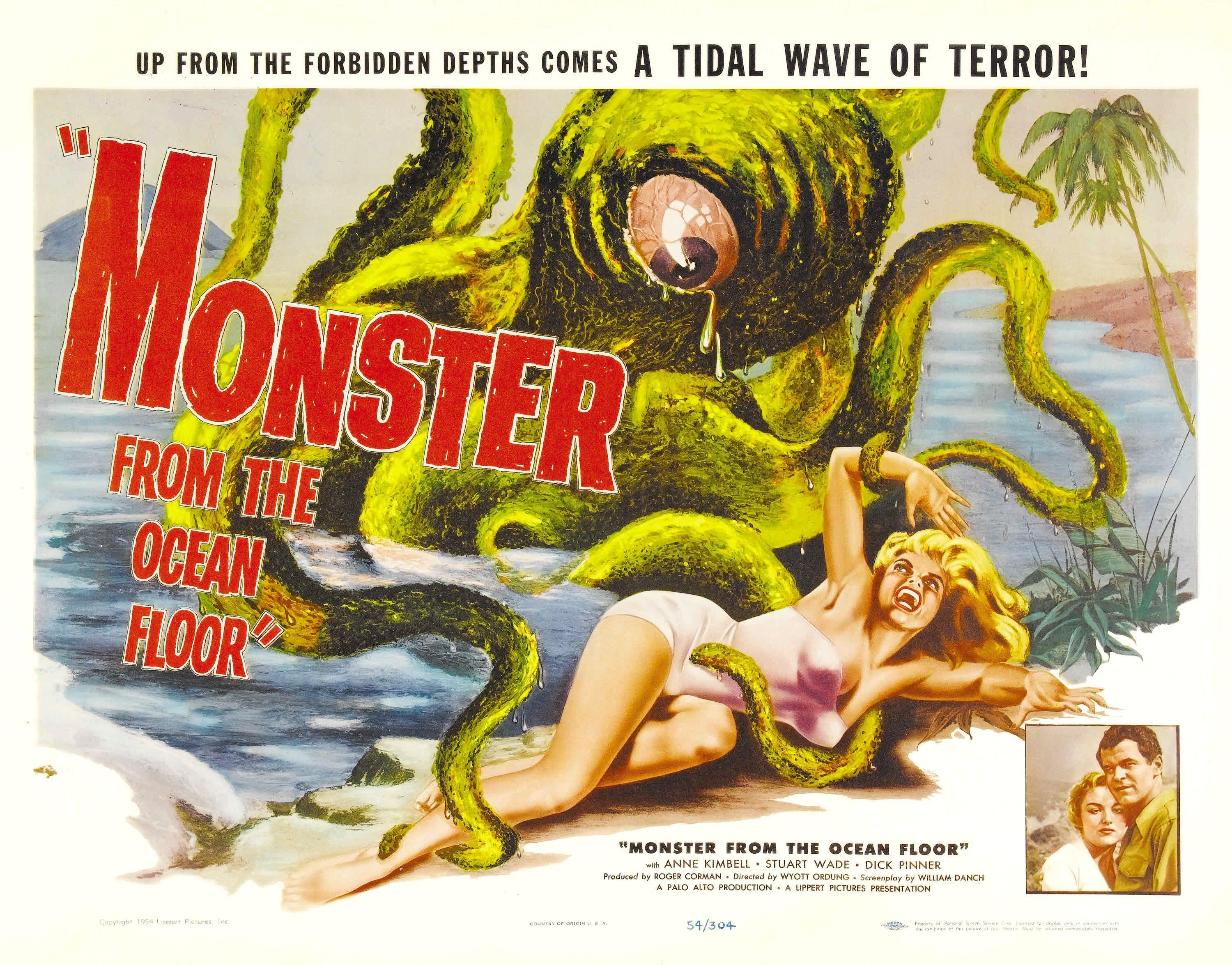 Постер фильма Monster from the Ocean Floor