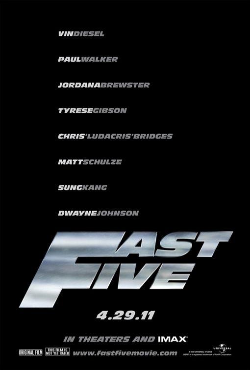 Постер фильма Форсаж 5 | Fast Five