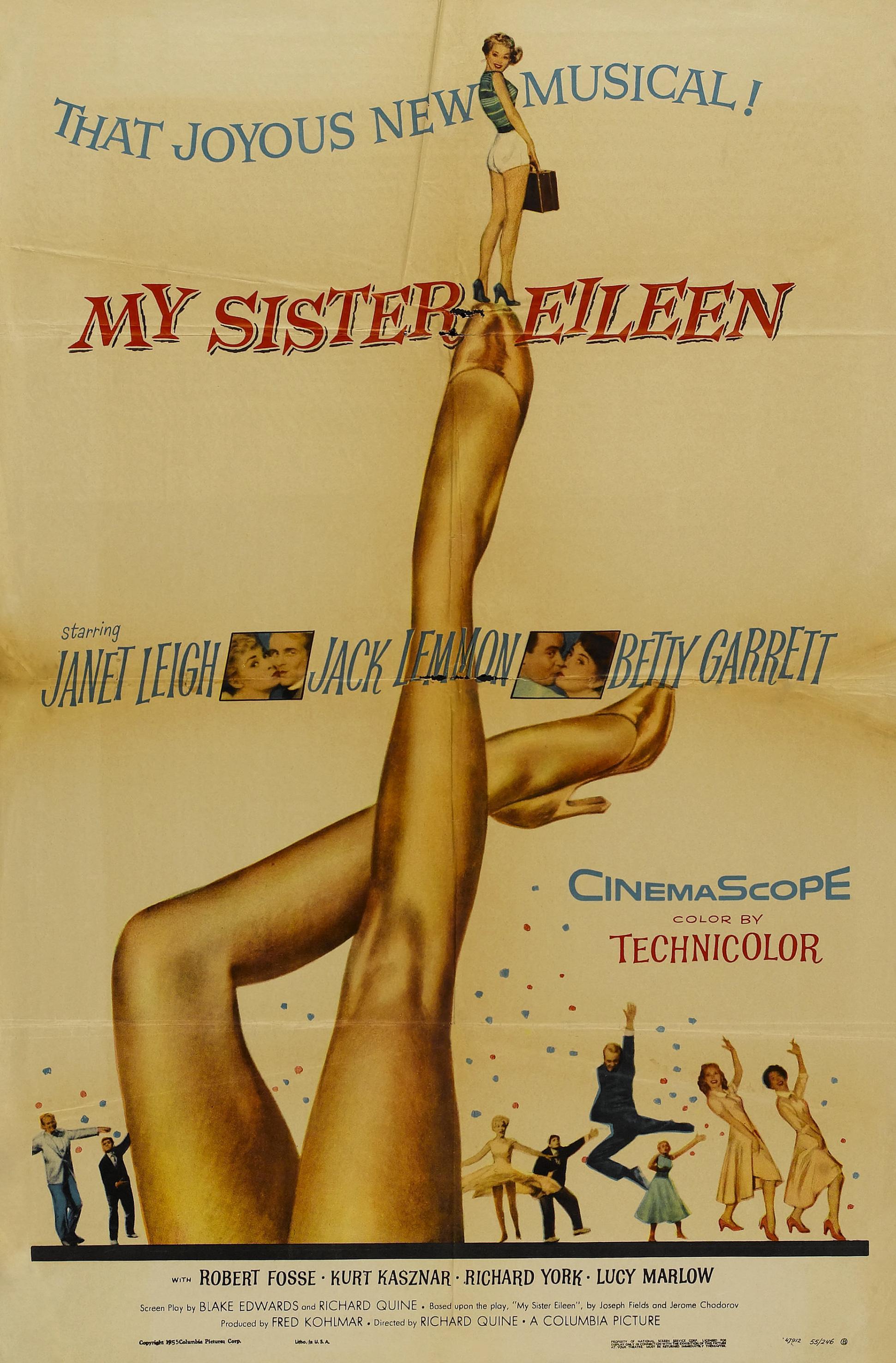 Постер фильма Моя сестра Эйлин | My Sister Eileen