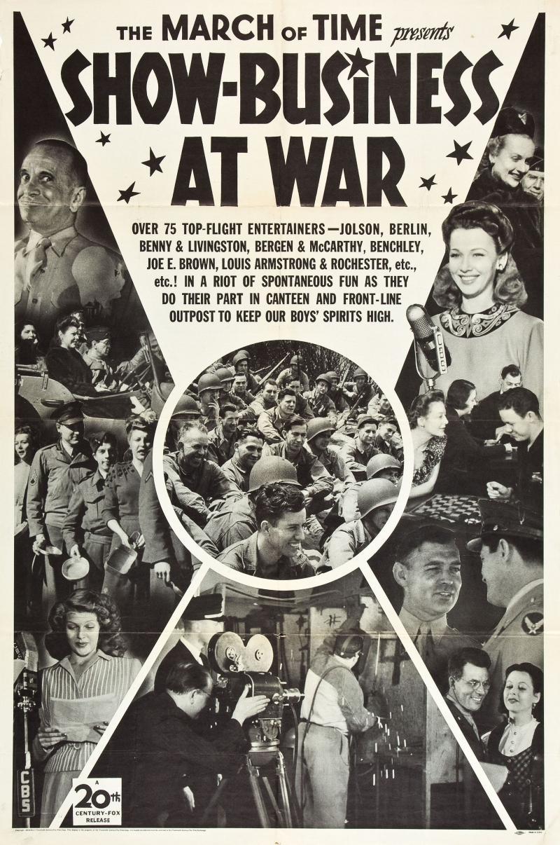 Постер фильма Show-Business at War