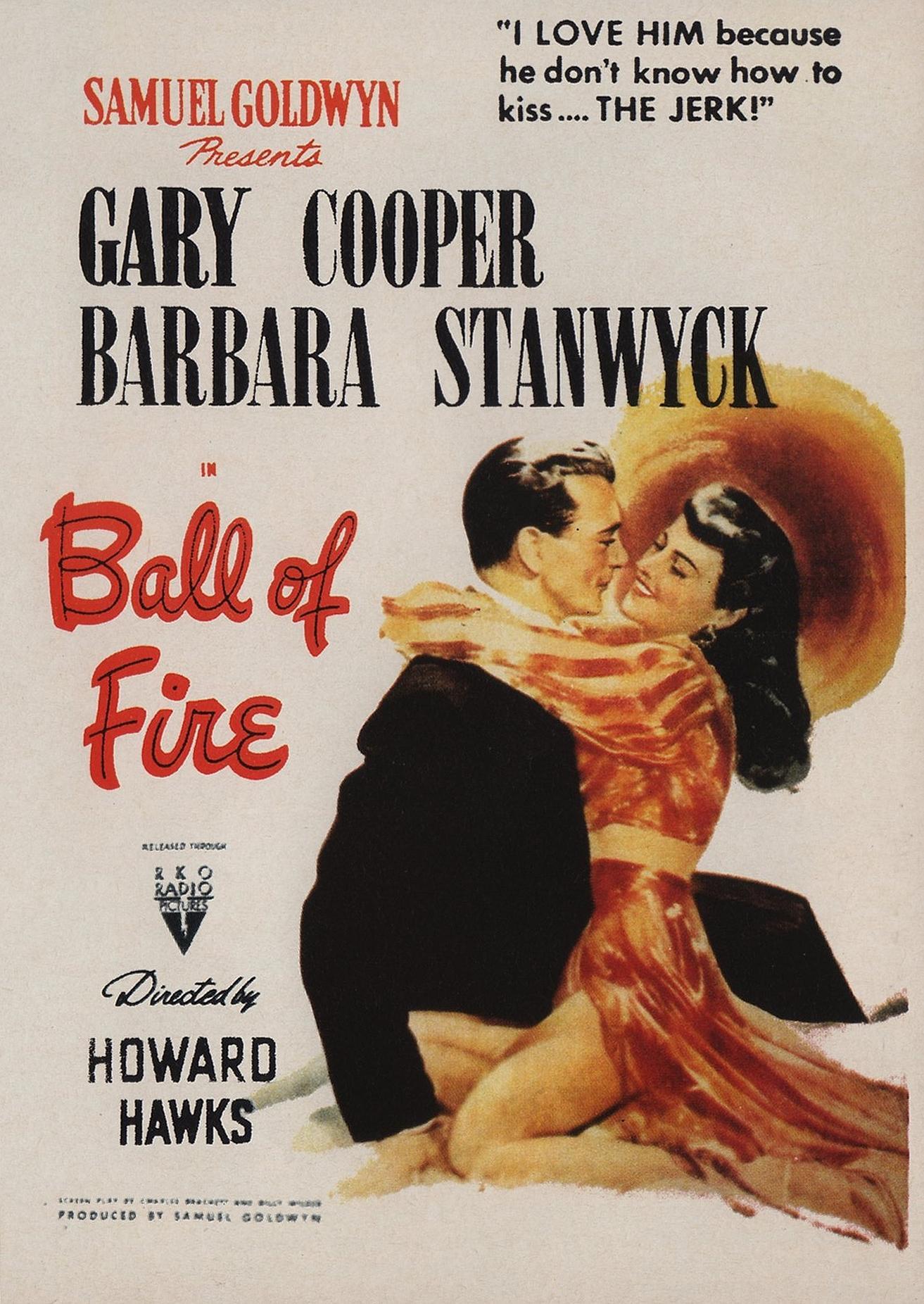 Постер фильма С огоньком | Ball of Fire