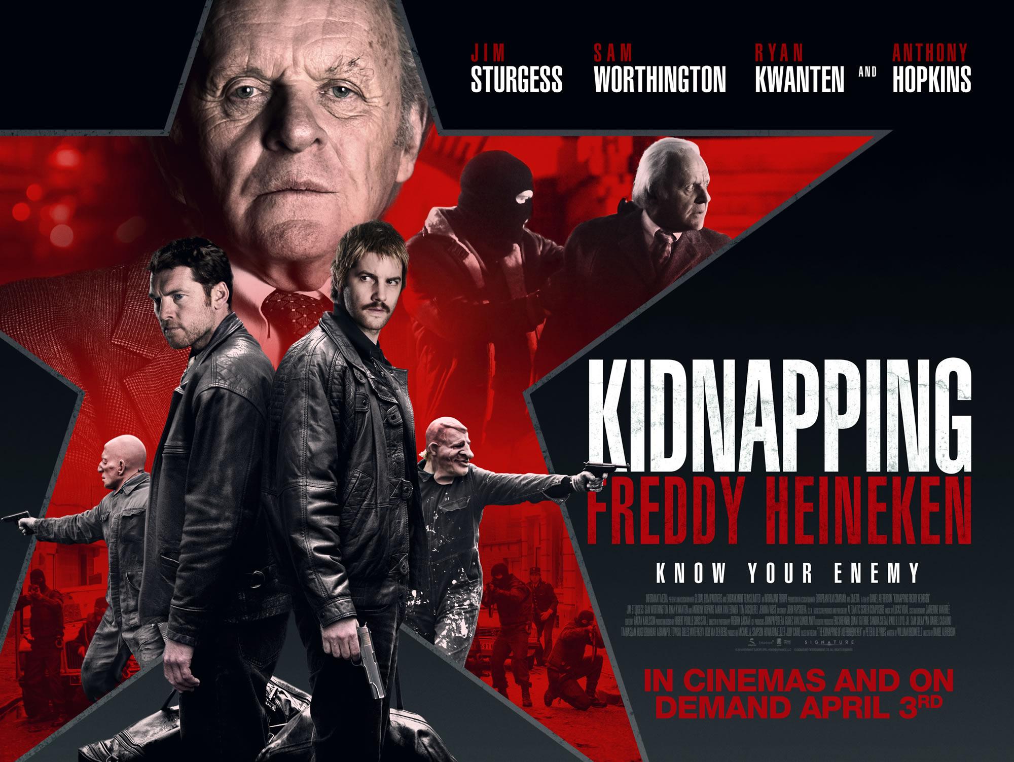 Постер фильма Похищение Фредди Хайнекена | Kidnapping Mr. Heineken