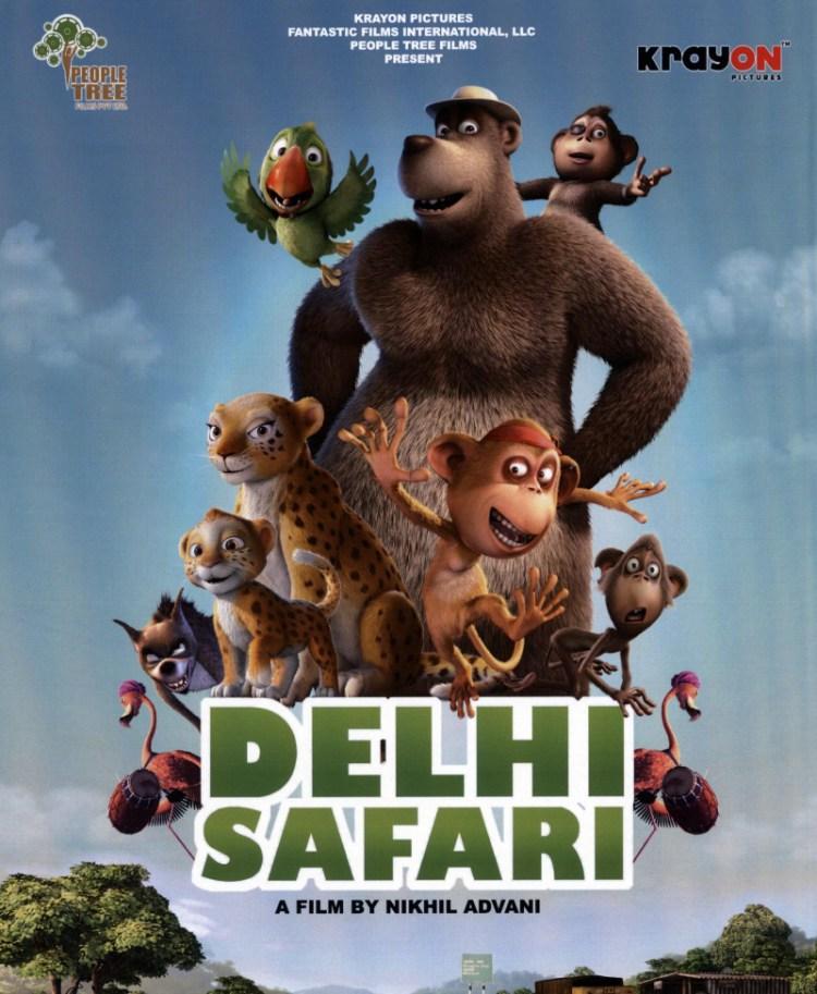 Постер фильма Братва из джунглей | Delhi Safari