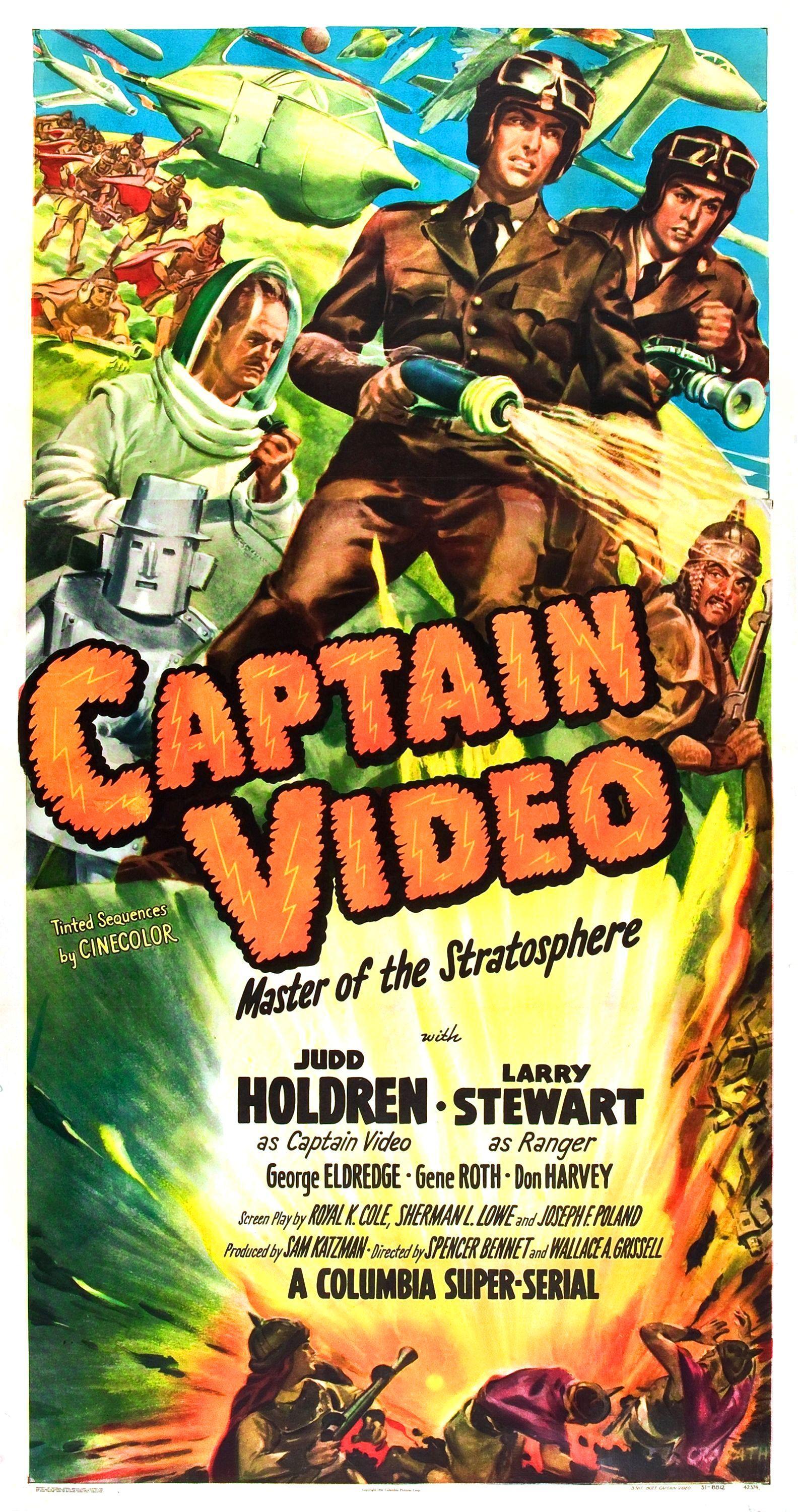 Постер фильма Captain Video, Master of the Stratosphere