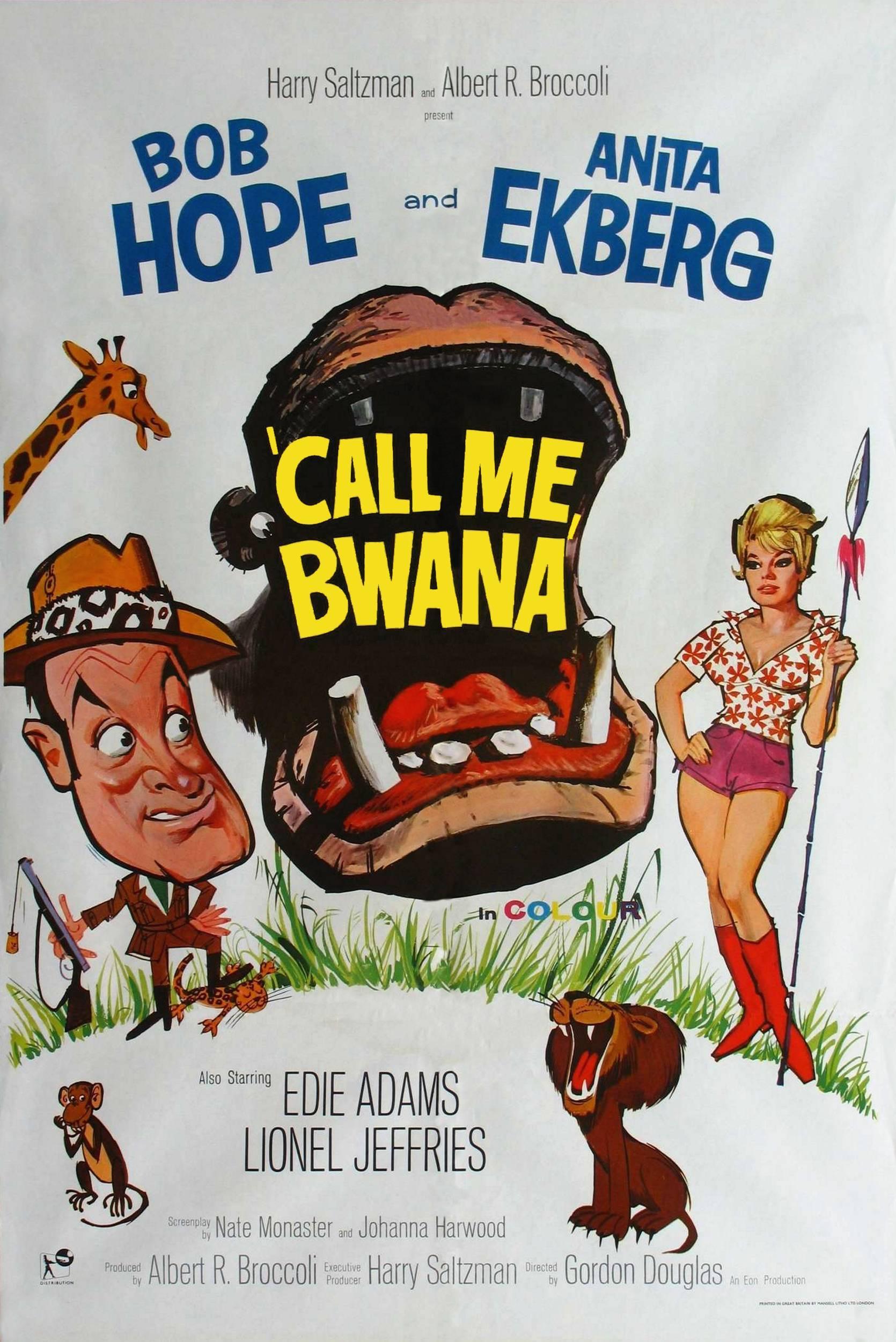 Постер фильма Зови меня Бвана | Call Me Bwana