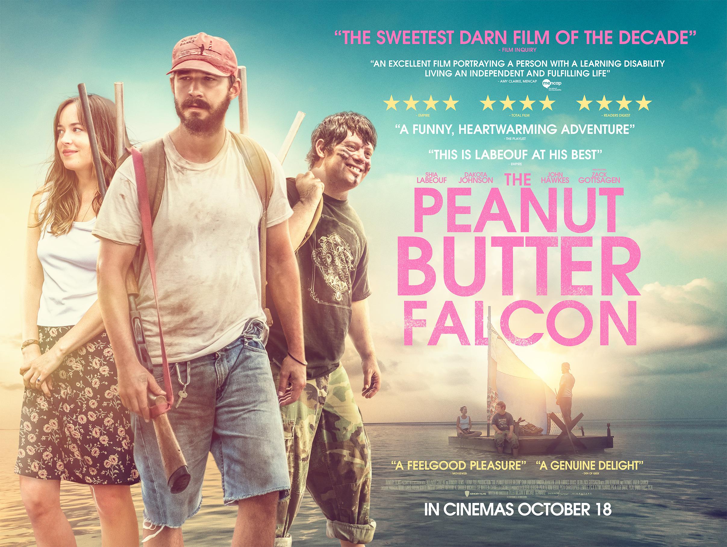 Постер фильма Арахисовый сокол | The Peanut Butter Falcon 