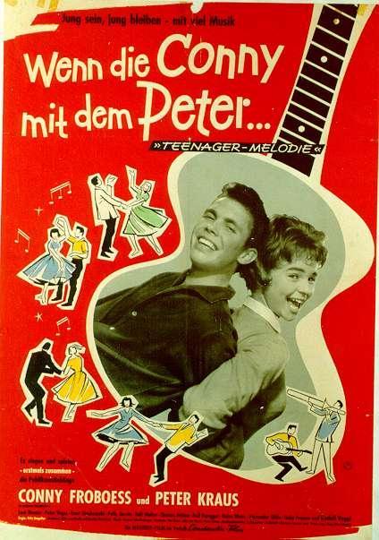 Постер фильма Wenn die Conny mit dem Peter