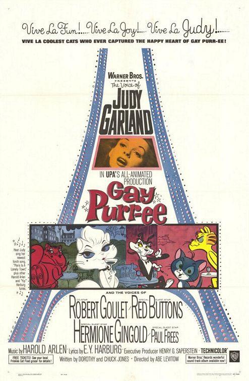 Постер фильма Веселый Париж | Gay Purr-ee