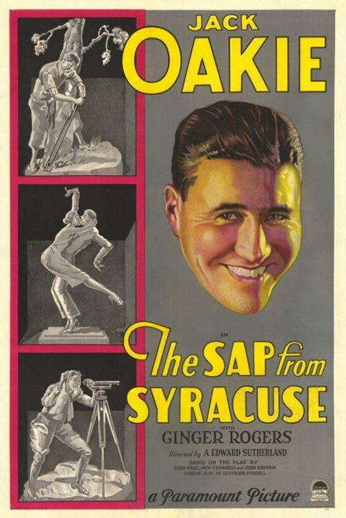 Постер фильма Sap from Syracuse