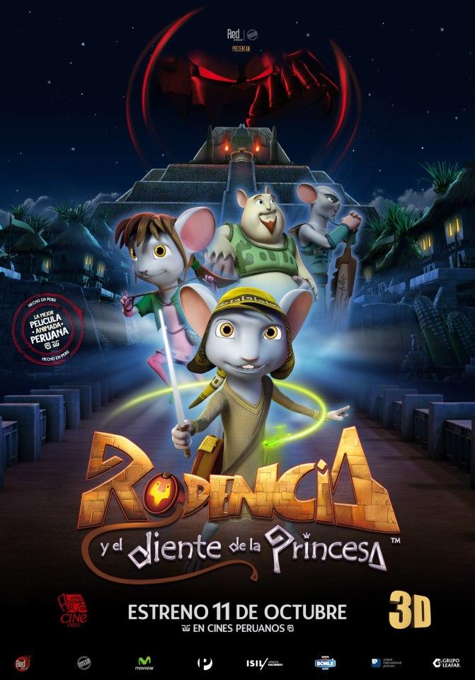 Постер фильма Приключения мышонка 3D | Rodencia y el Diente de la Princesa