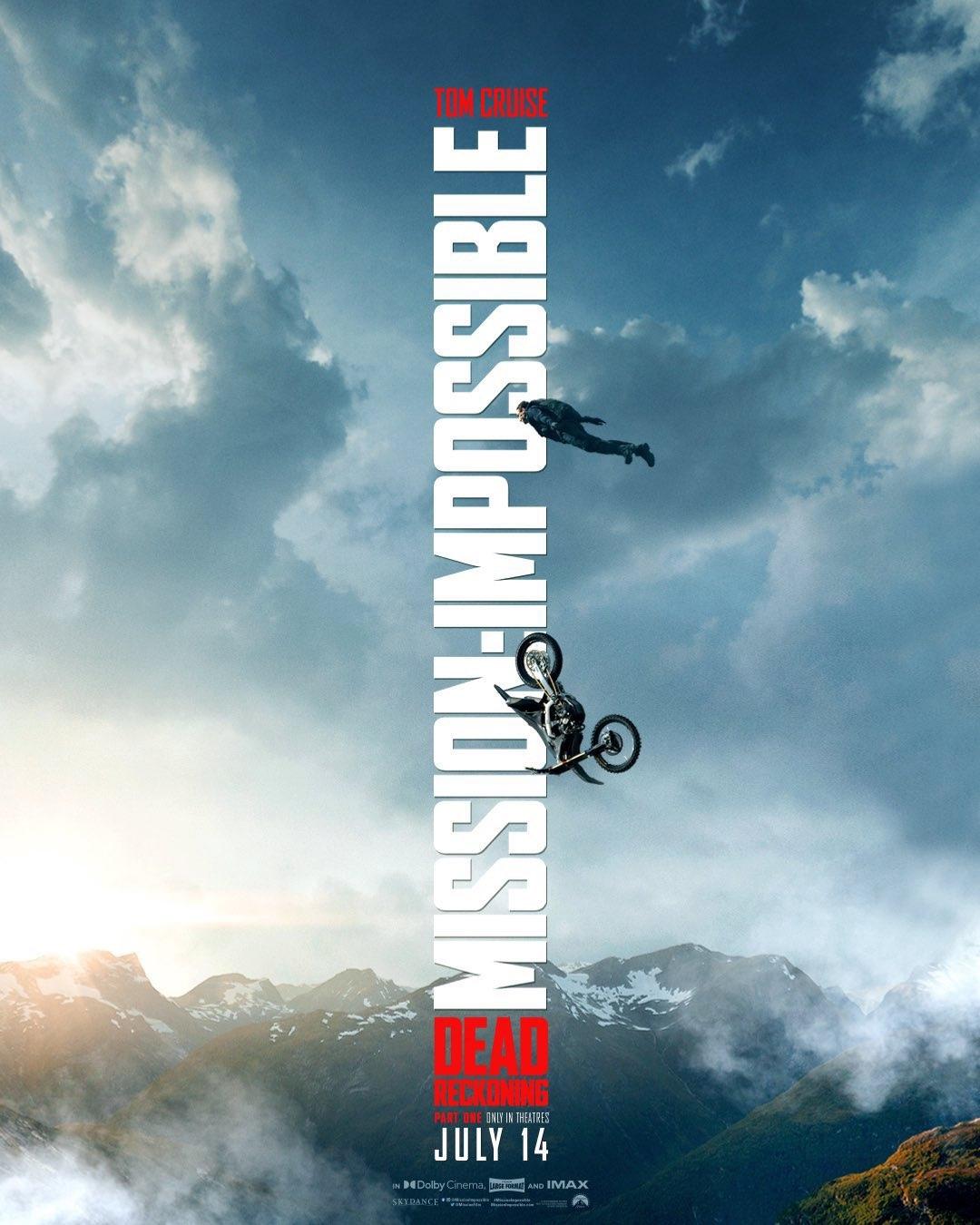 Постер фильма Миссия: невыполнима. Смертельная расплата. Часть 1 | Mission: Impossible - Dead Reckoning - Part One