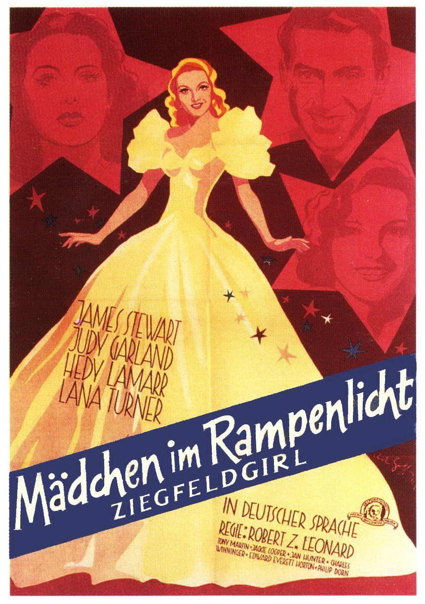 Постер фильма Девушки Зигфилда | Ziegfeld Girl