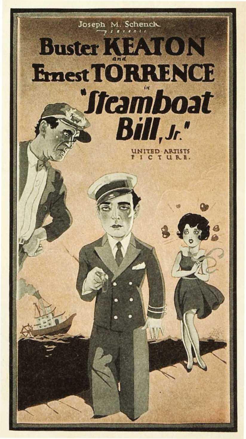 Постер фильма Пароходный Билл | Steamboat Bill, Jr.