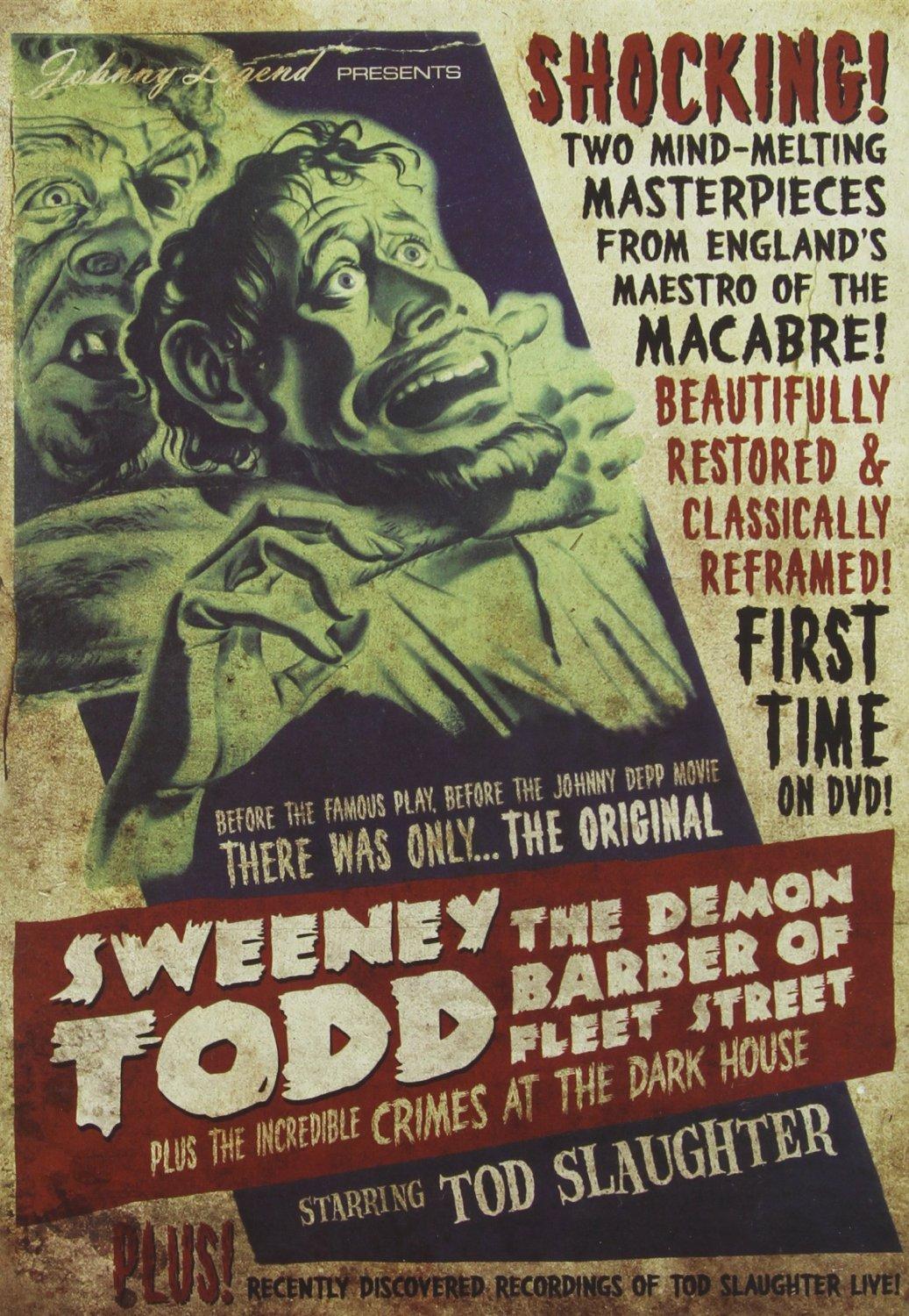 Постер фильма Суини Тодд, демон-парикмахер с Флит-стрит | Sweeney Todd: The Demon Barber of Fleet Street