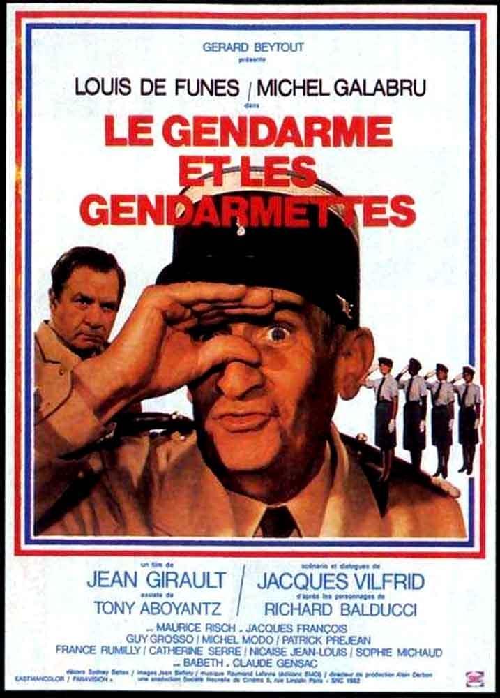 Постер фильма Жандарм и жандарметки | gendarme et les gendarmettes