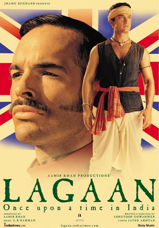 Постер фильма Лагаан: Однажды в Индии | Lagaan: Once Upon a Time in India