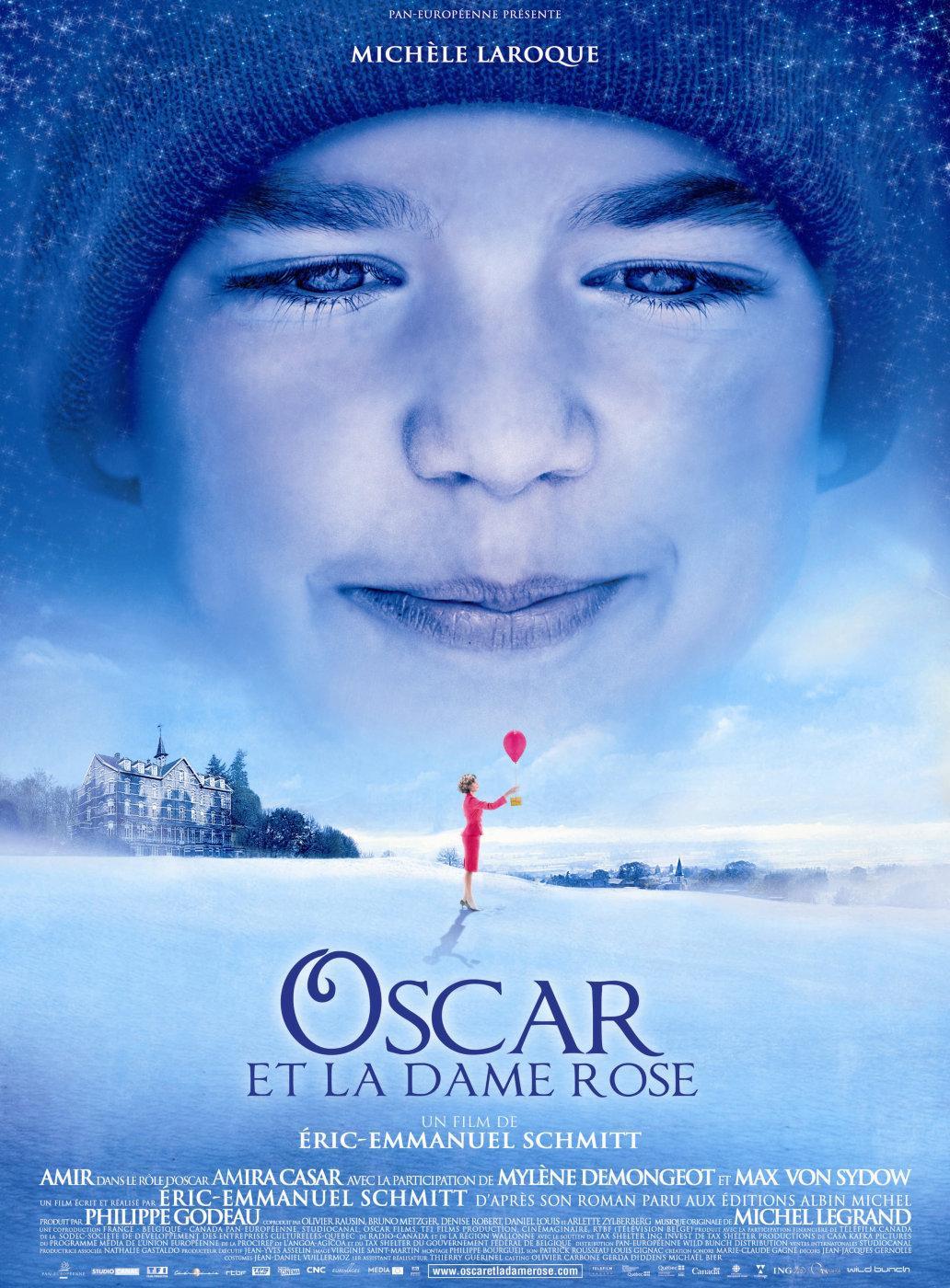 Постер фильма Oscar et la dame rose