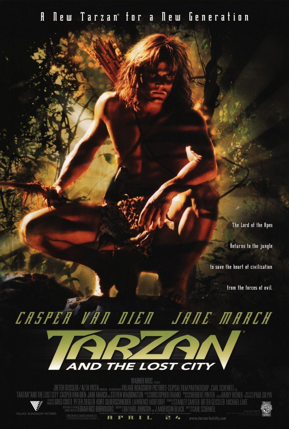 Постер фильма Тарзан и затерянный город | Tarzan and the Lost City