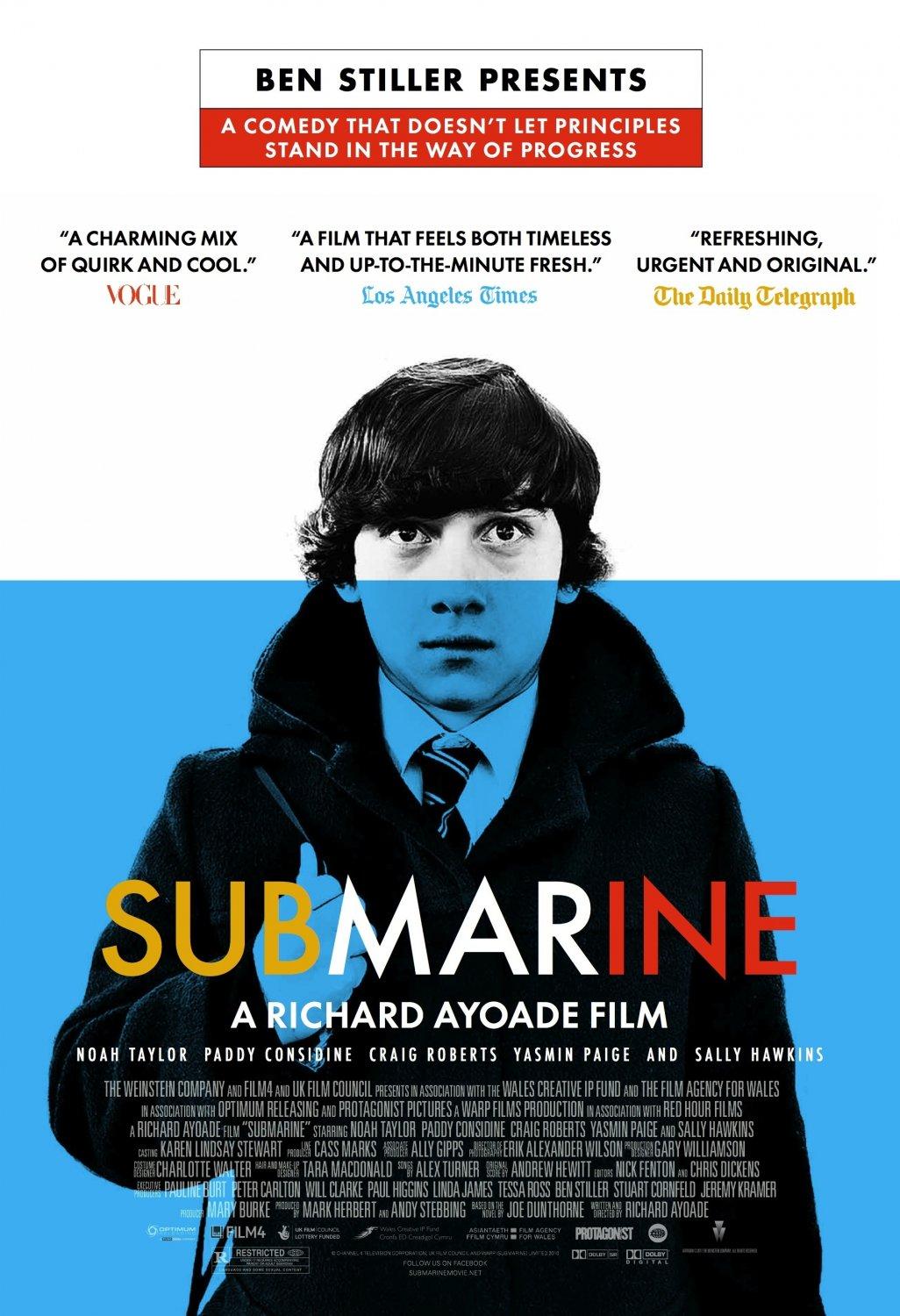 Постер фильма Субмарина | Submarine
