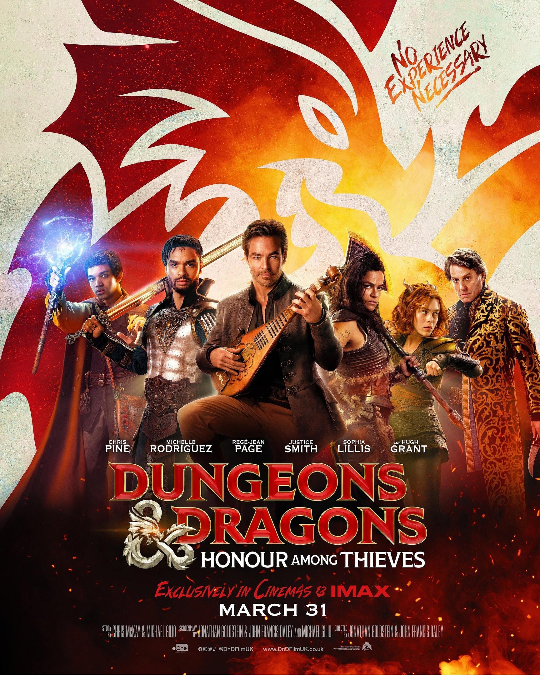 Постер фильма Подземелья и драконы: Честь среди воров | Dungeons & Dragons: Honor Among Thieves