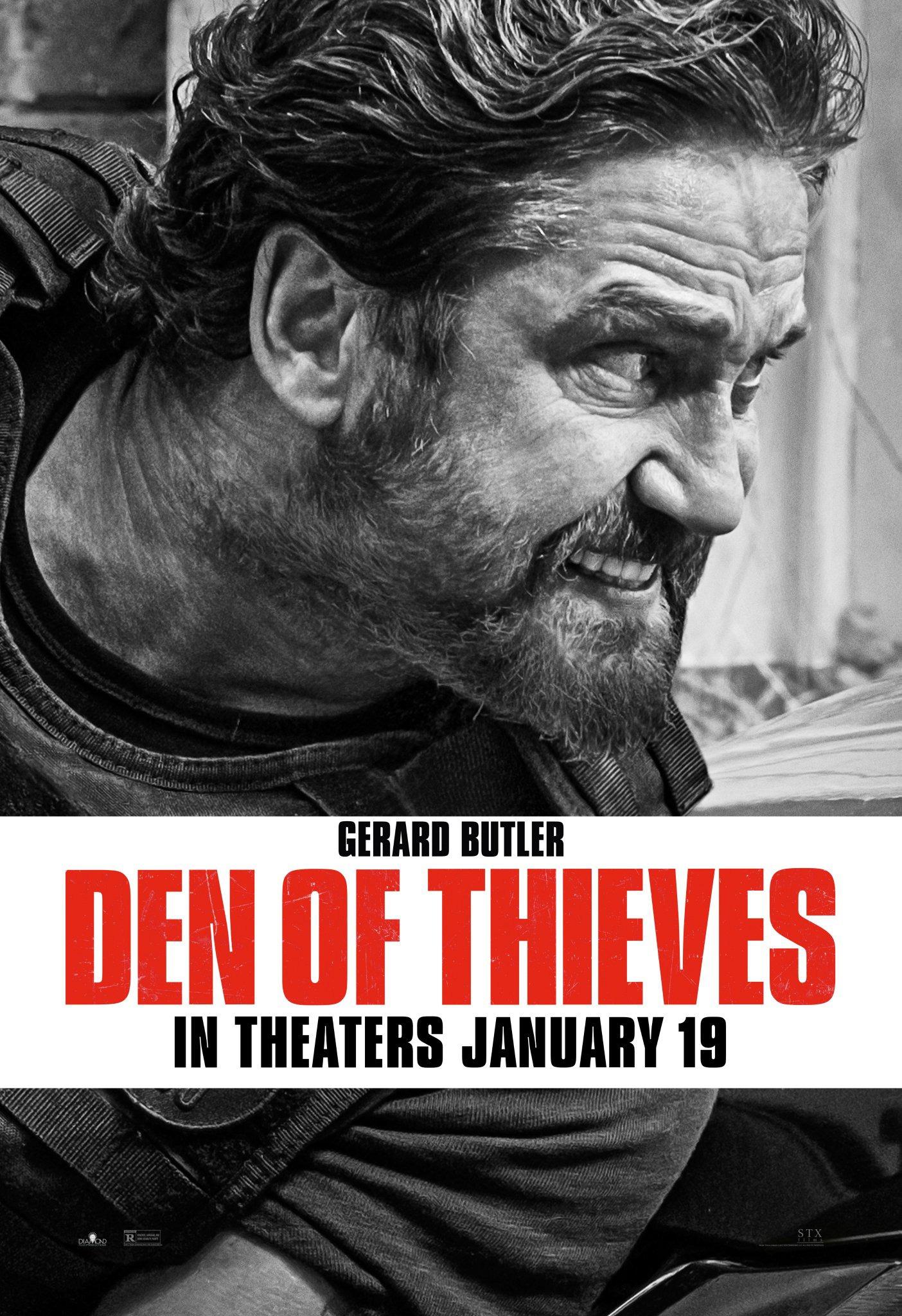 Постер фильма Охота на воров | Den of Thieves