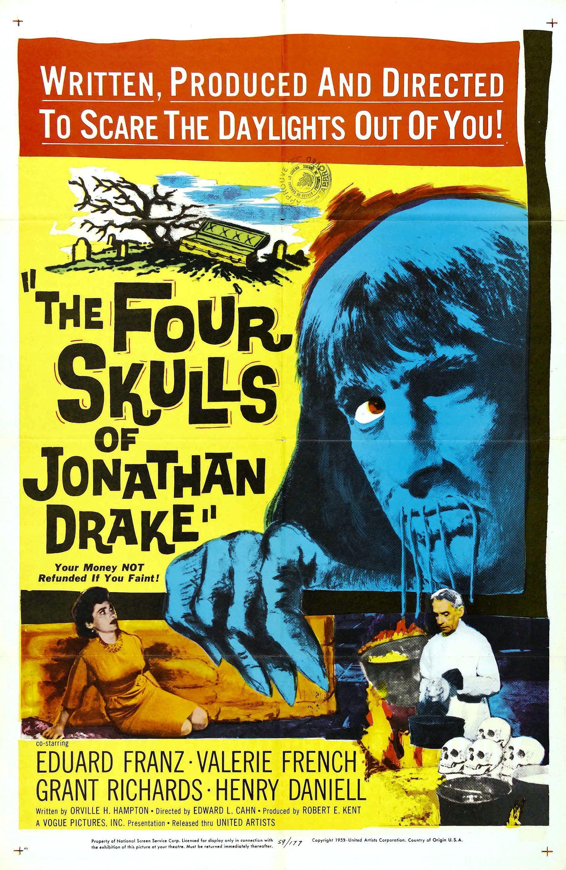 Постер фильма Four Skulls of Jonathan Drake