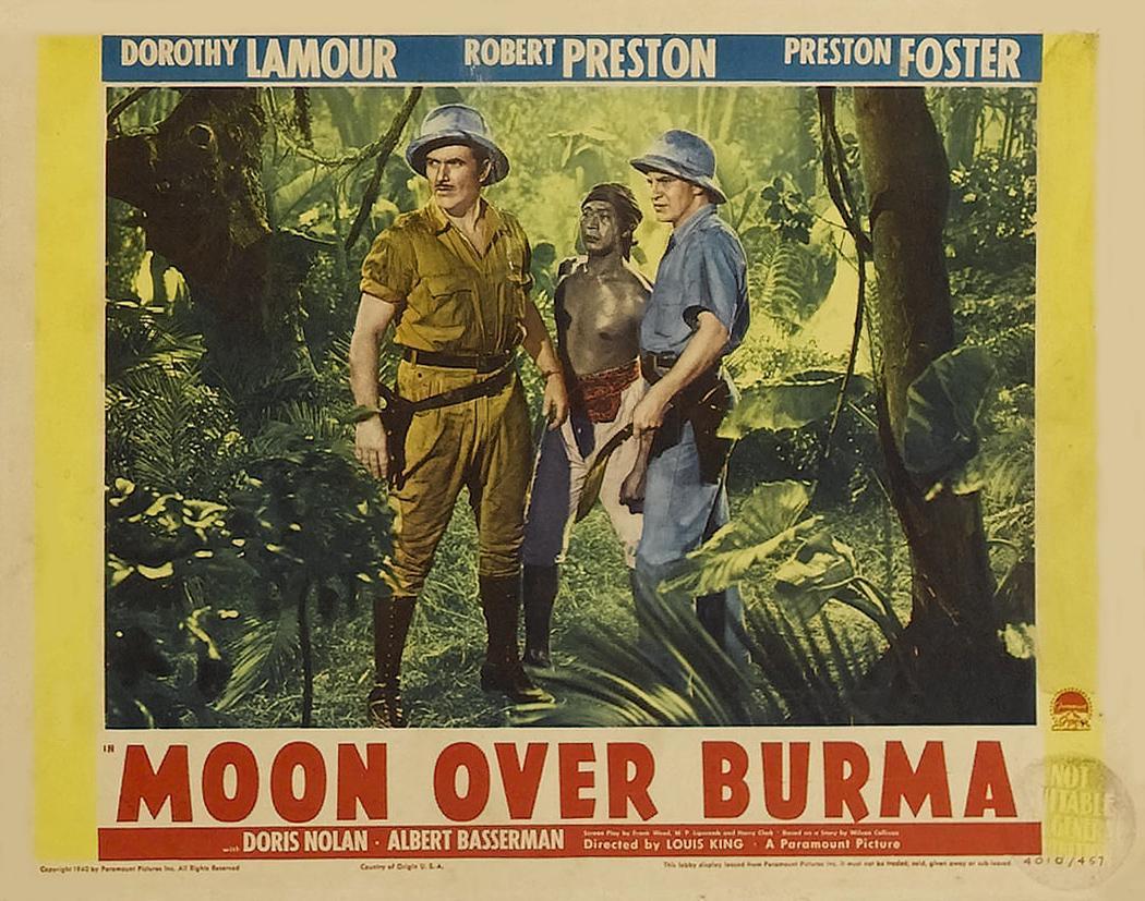 Постер фильма Moon Over Burma