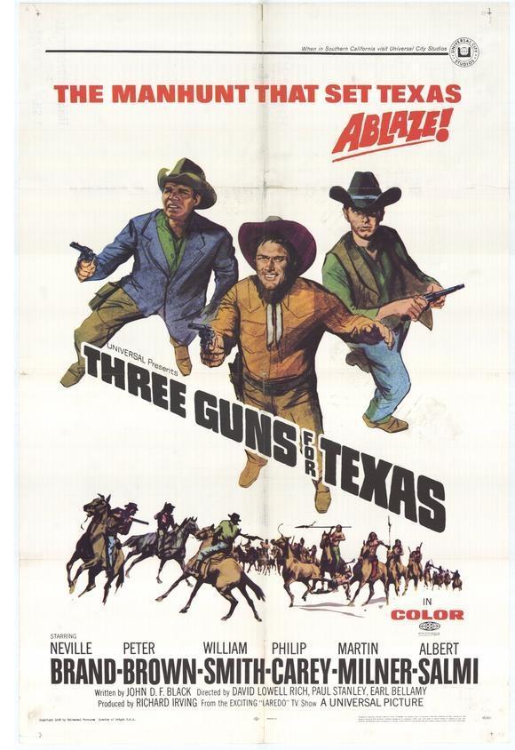 Постер фильма Three Guns for Texas