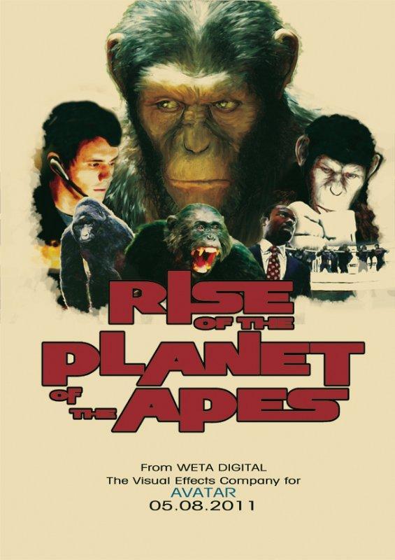 Постер фильма Восстание планеты обезьян | Rise of the Planet of the Apes