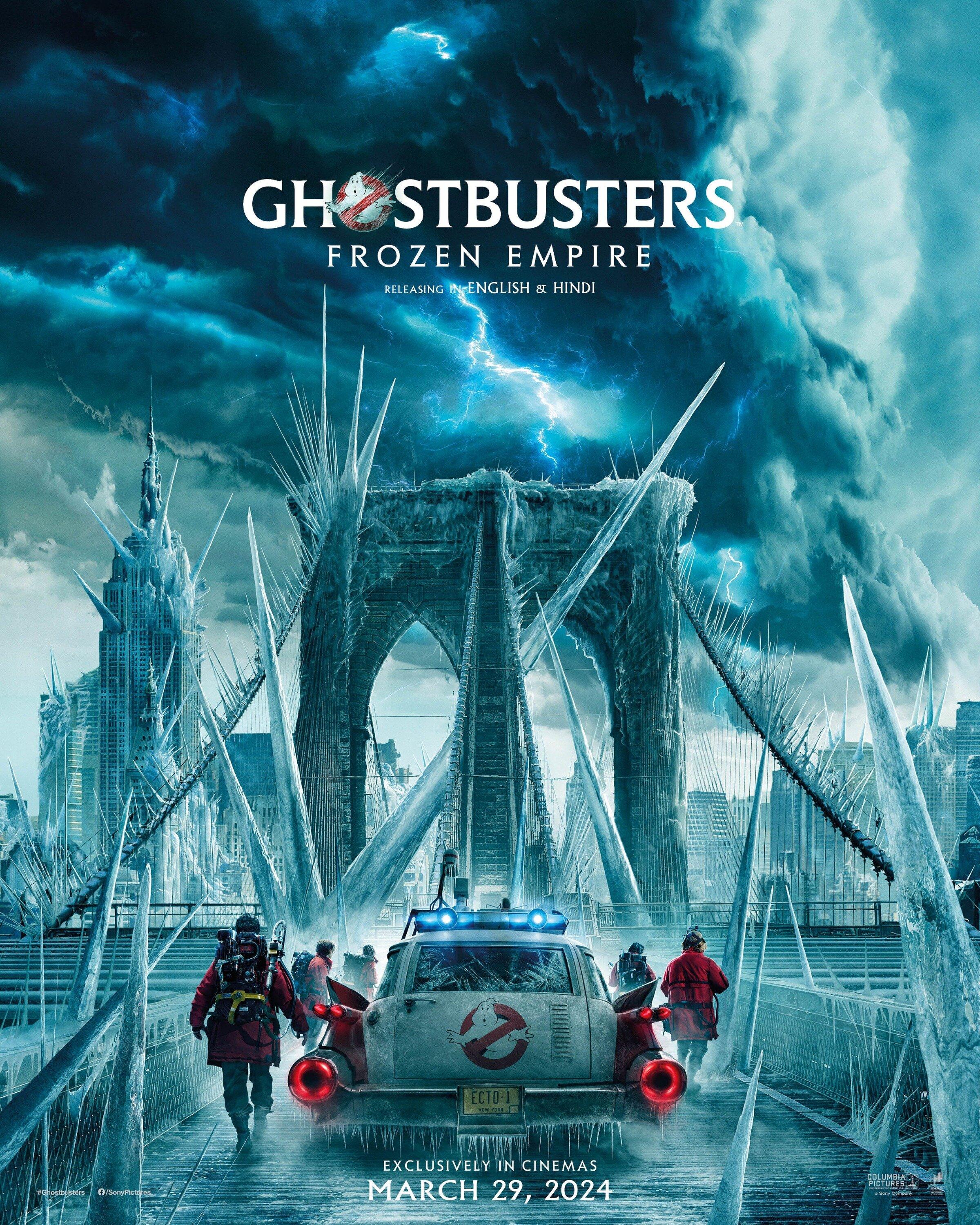 Постер фильма Охотники за привидениями: Леденящий ужас | Ghostbusters: Frozen Empire