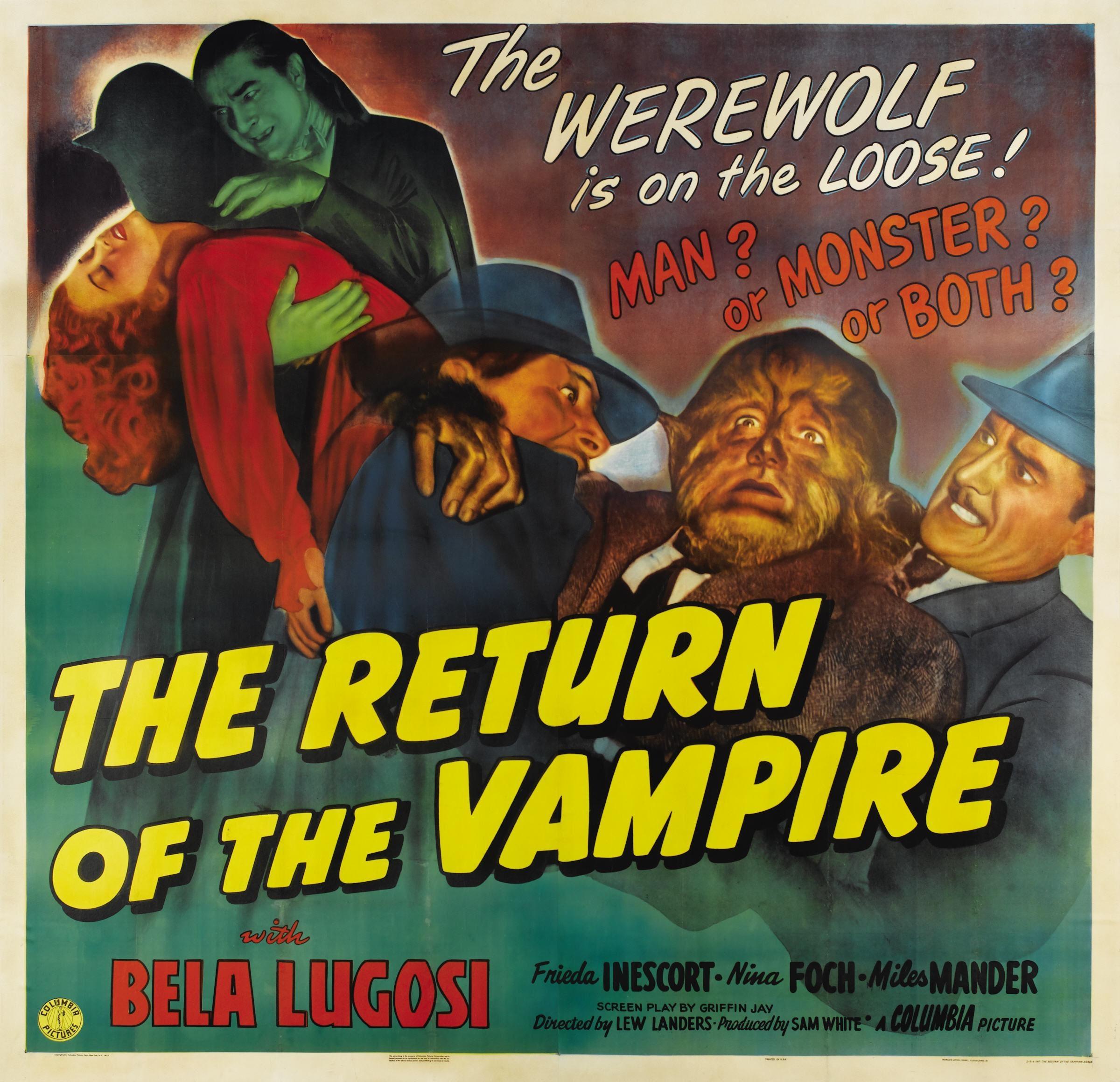Постер фильма Возвращение вампира | Return of the Vampire