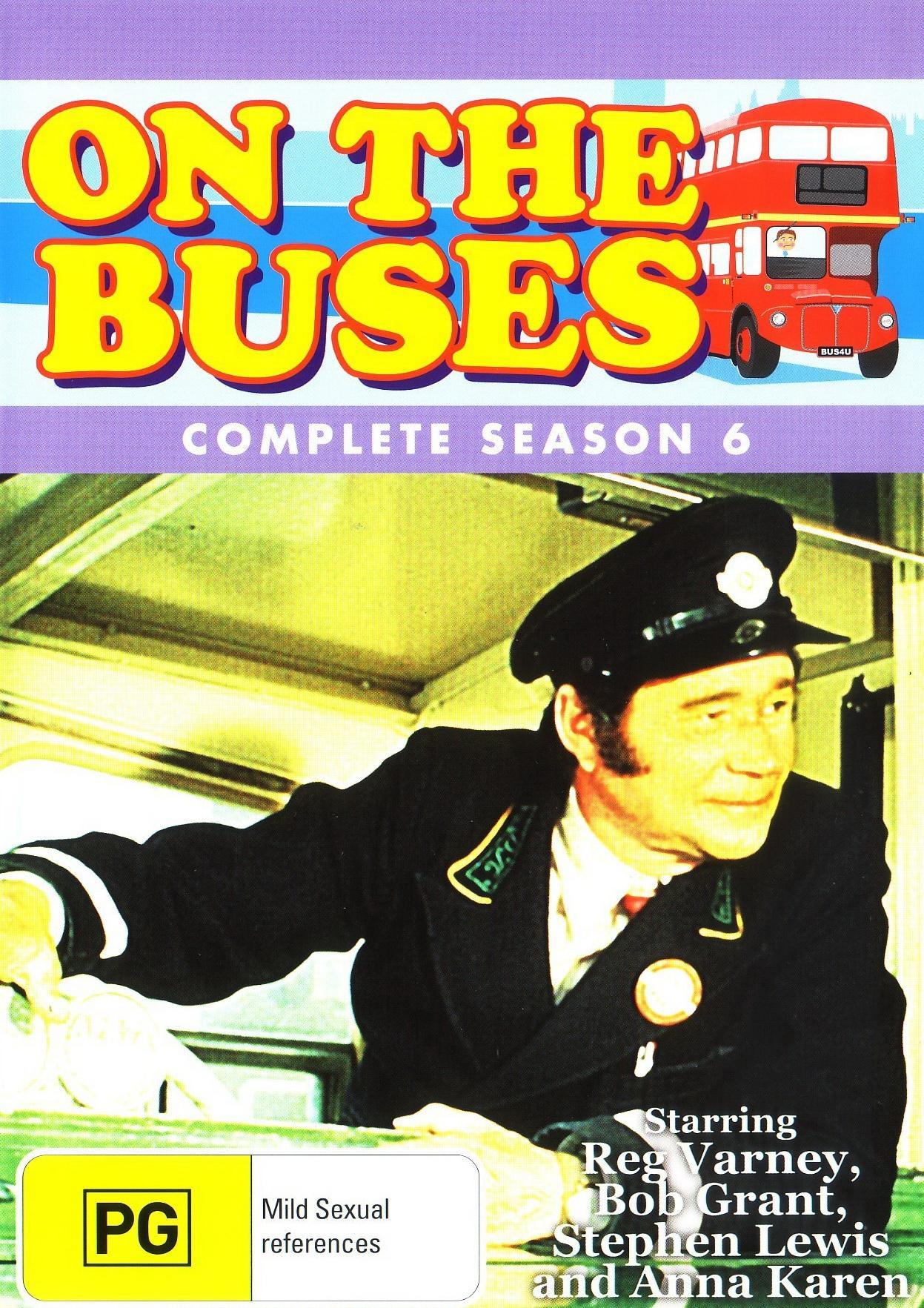 Постер фильма On the Buses. 